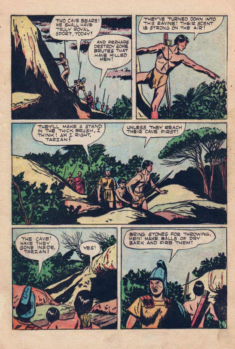 Read online Tarzan (1948) comic -  Issue #9 - 9