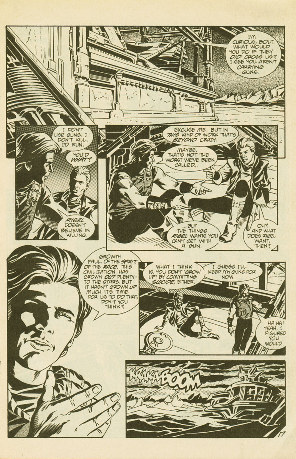 Read online Trekker comic -  Issue #5 - 19