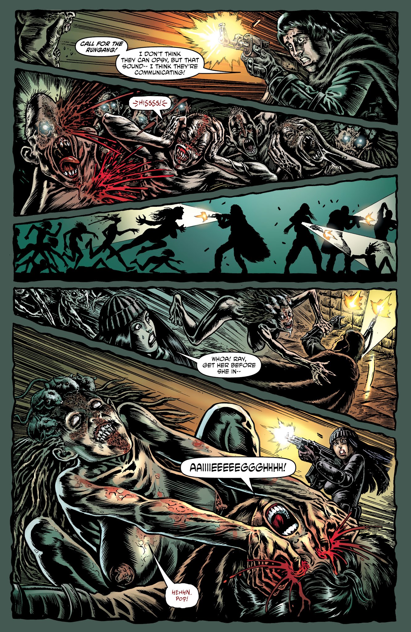 Read online Crossed Plus One Hundred: Mimic comic -  Issue #4 - 35