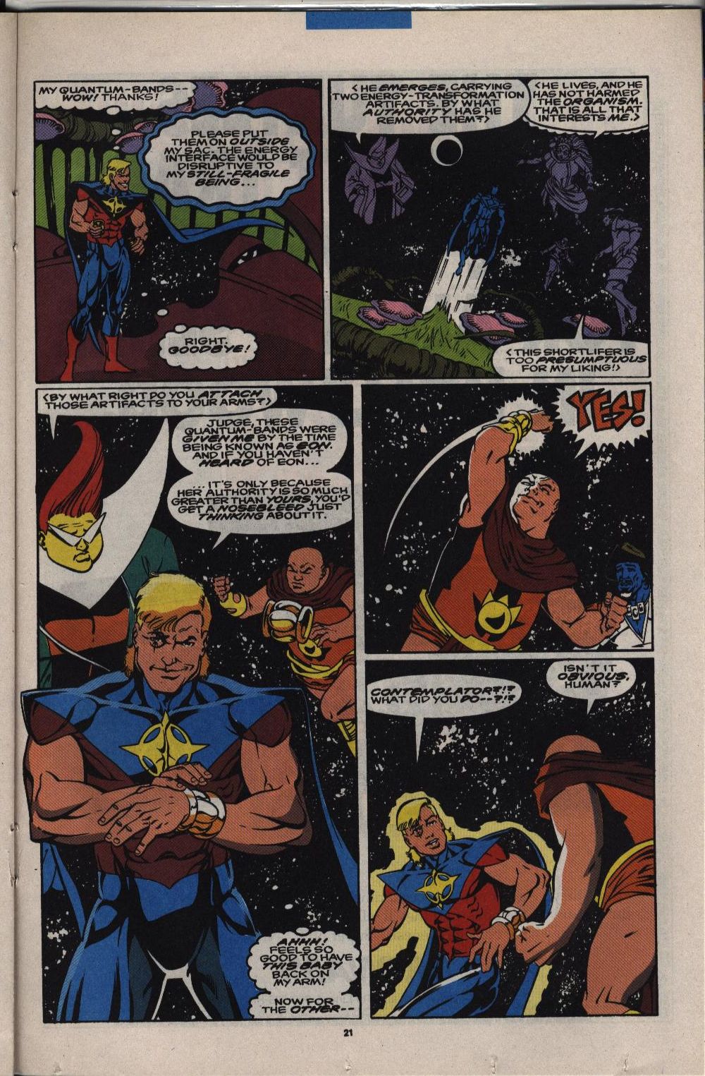 Read online Quasar comic -  Issue #47 - 18