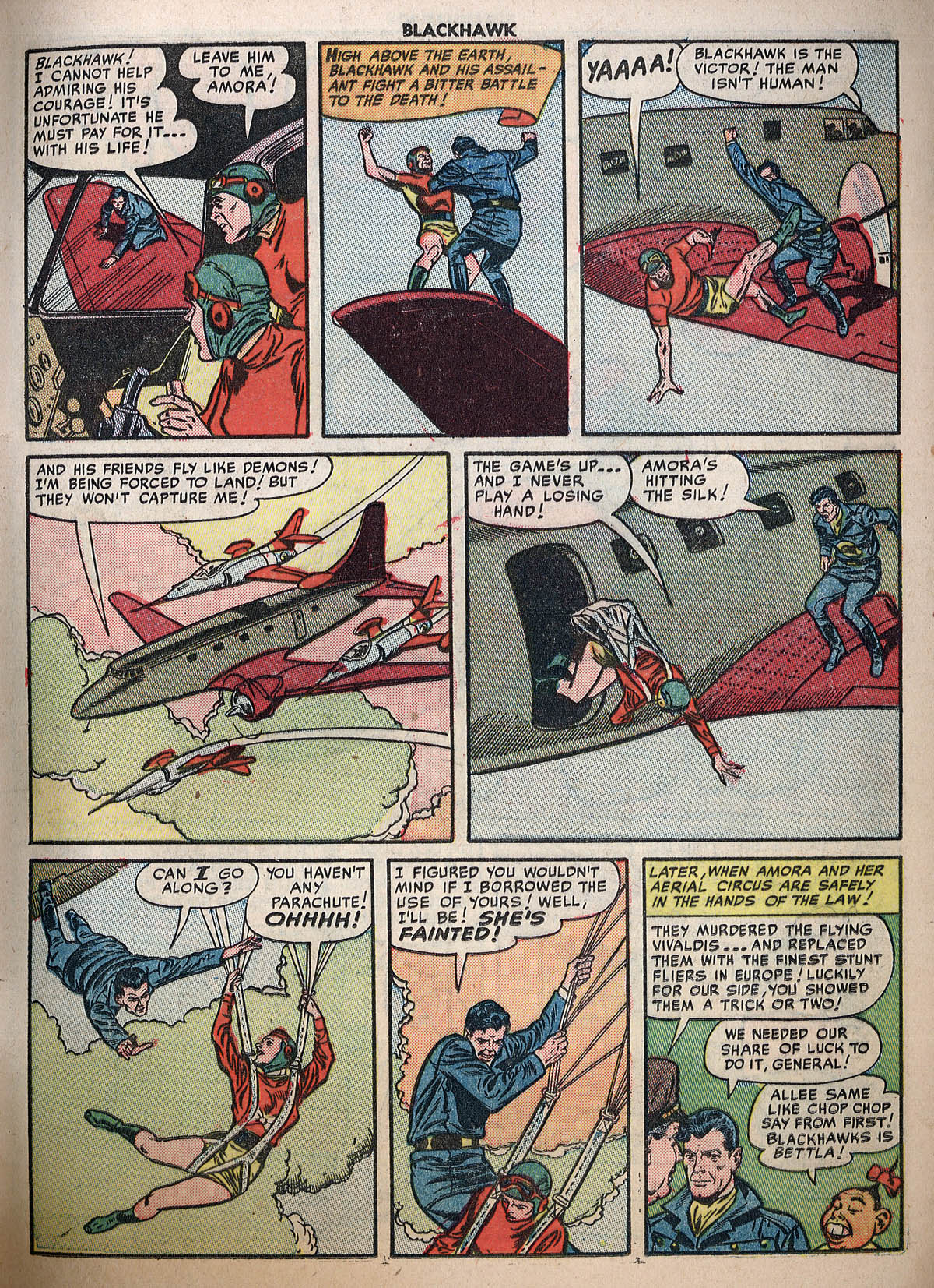 Read online Blackhawk (1957) comic -  Issue #46 - 13