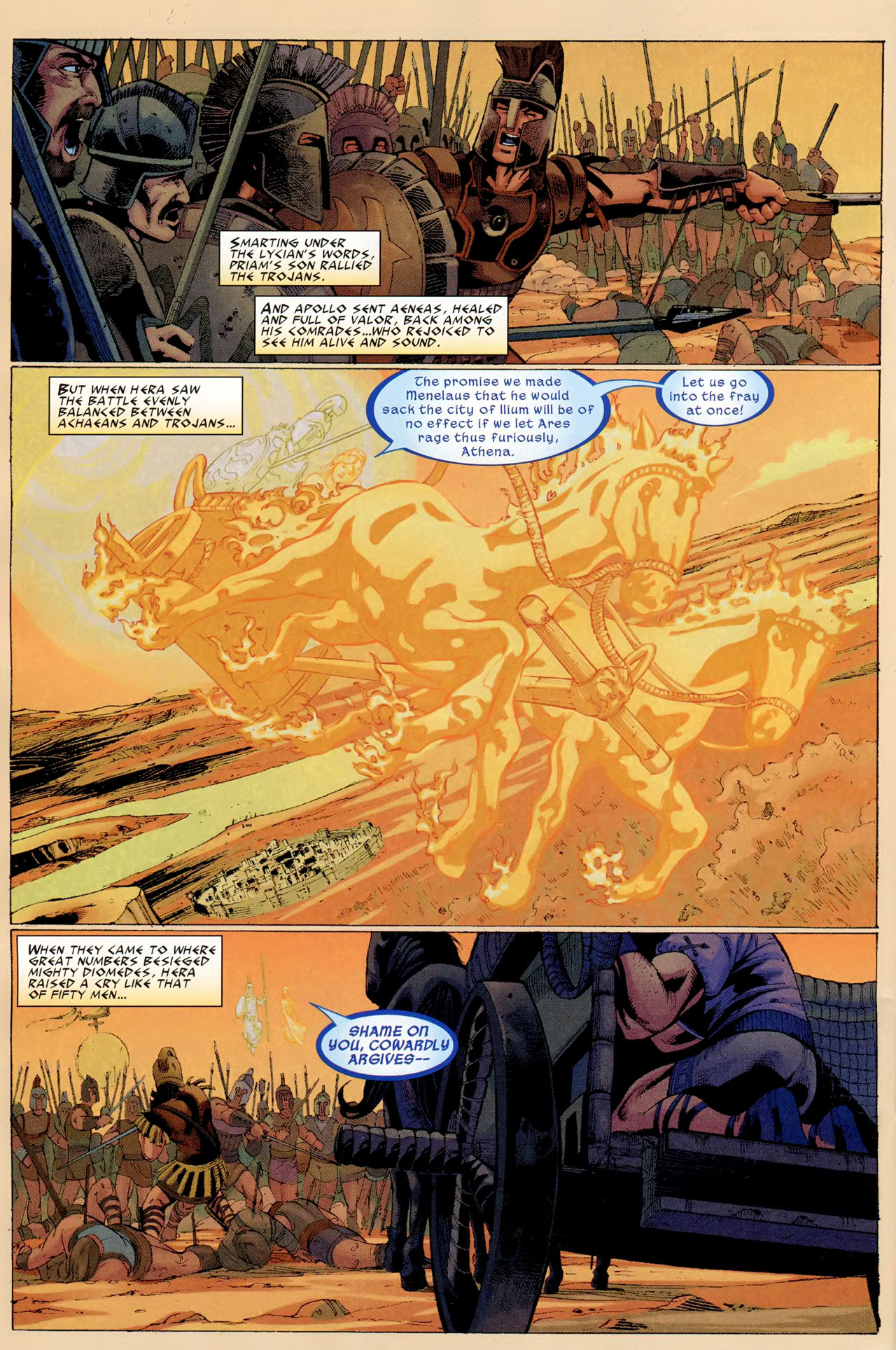 Read online The Iliad comic -  Issue #2 - 21