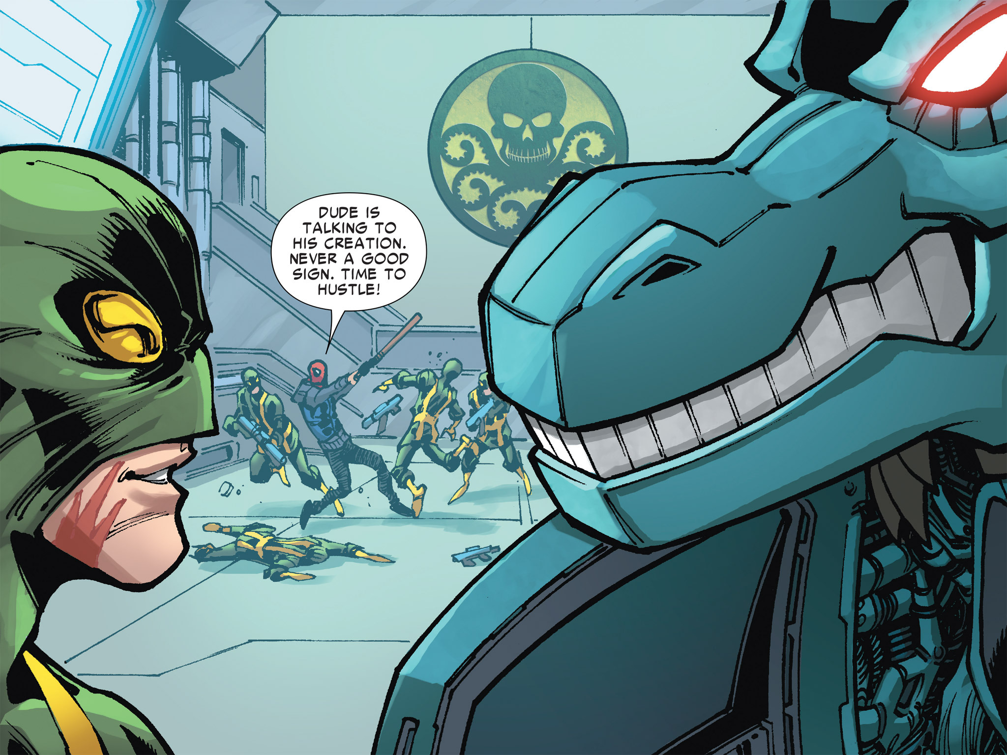 Read online The Amazing Spider-Man & Silk: The Spider(fly) Effect (Infinite Comics) comic -  Issue #7 - 14