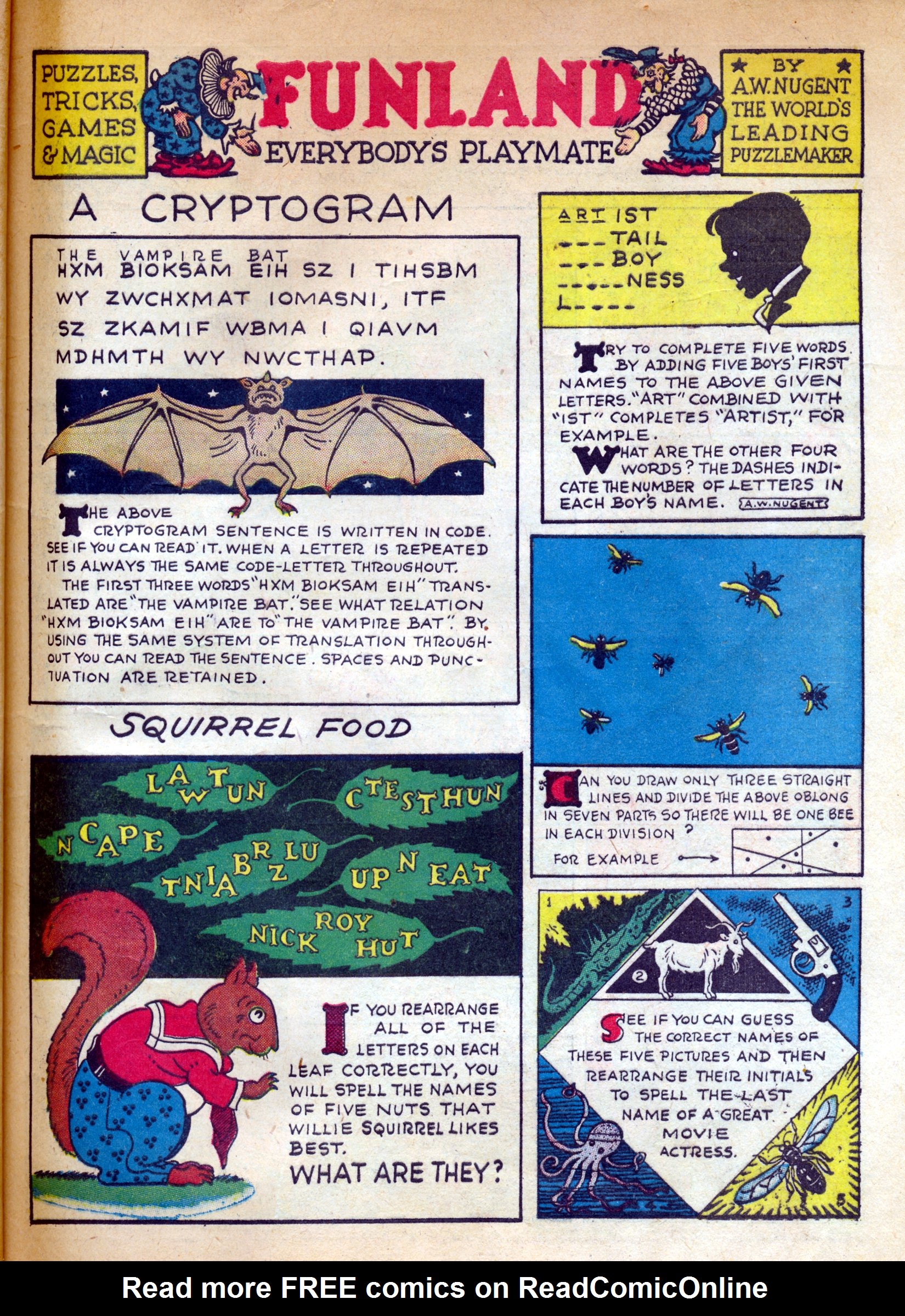 Read online Famous Funnies comic -  Issue #82 - 65