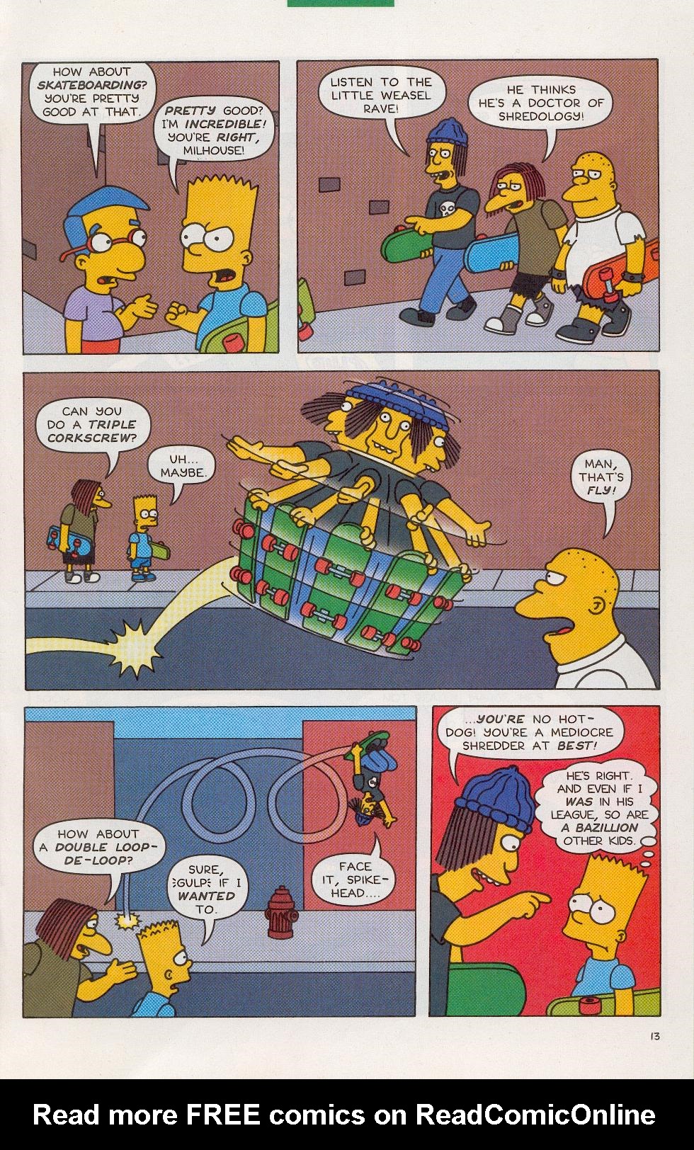 Read online Simpsons Comics Presents Bart Simpson comic -  Issue #2 - 14