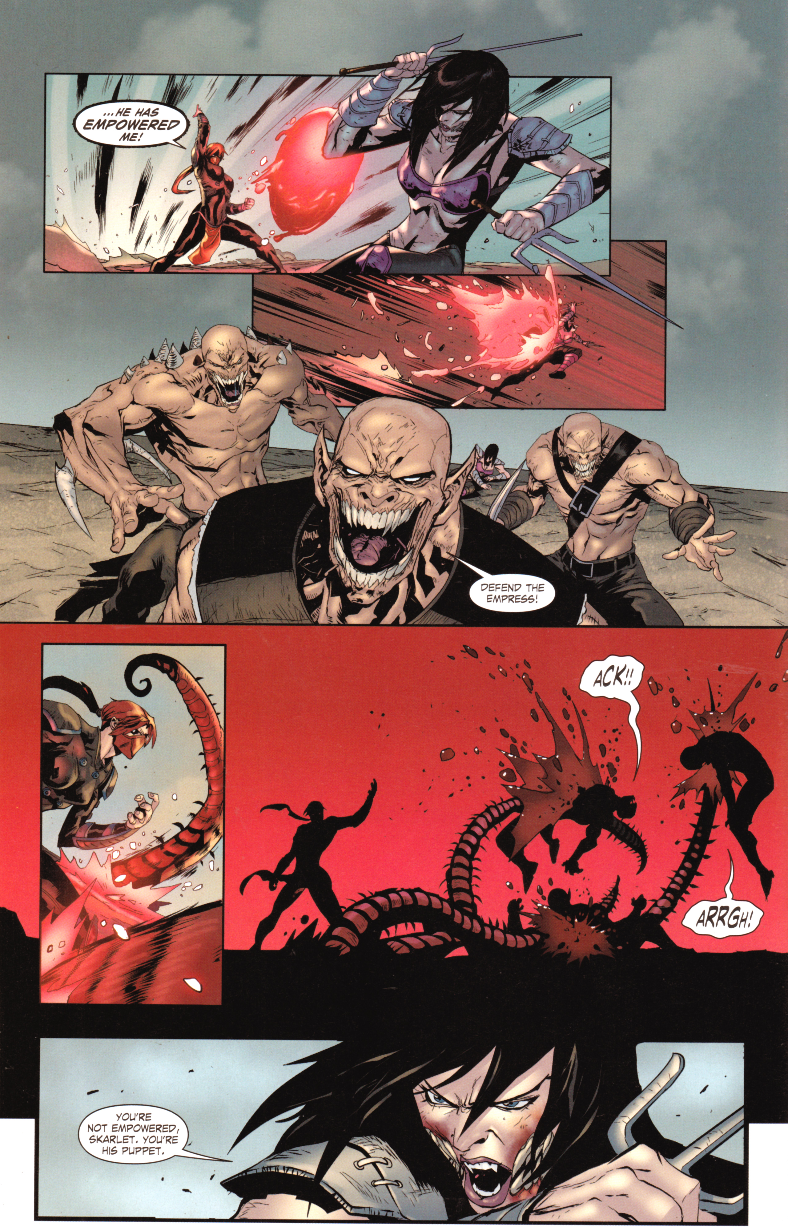 Read online Mortal Kombat X [II] comic -  Issue #9 - 16