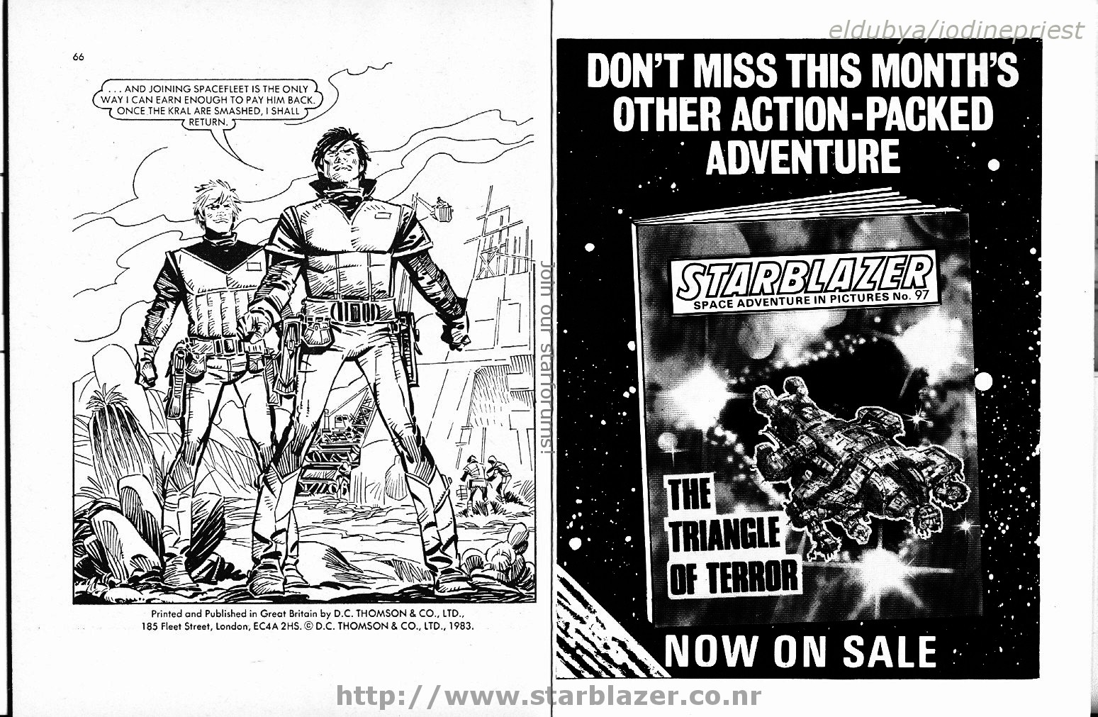 Read online Starblazer comic -  Issue #96 - 35