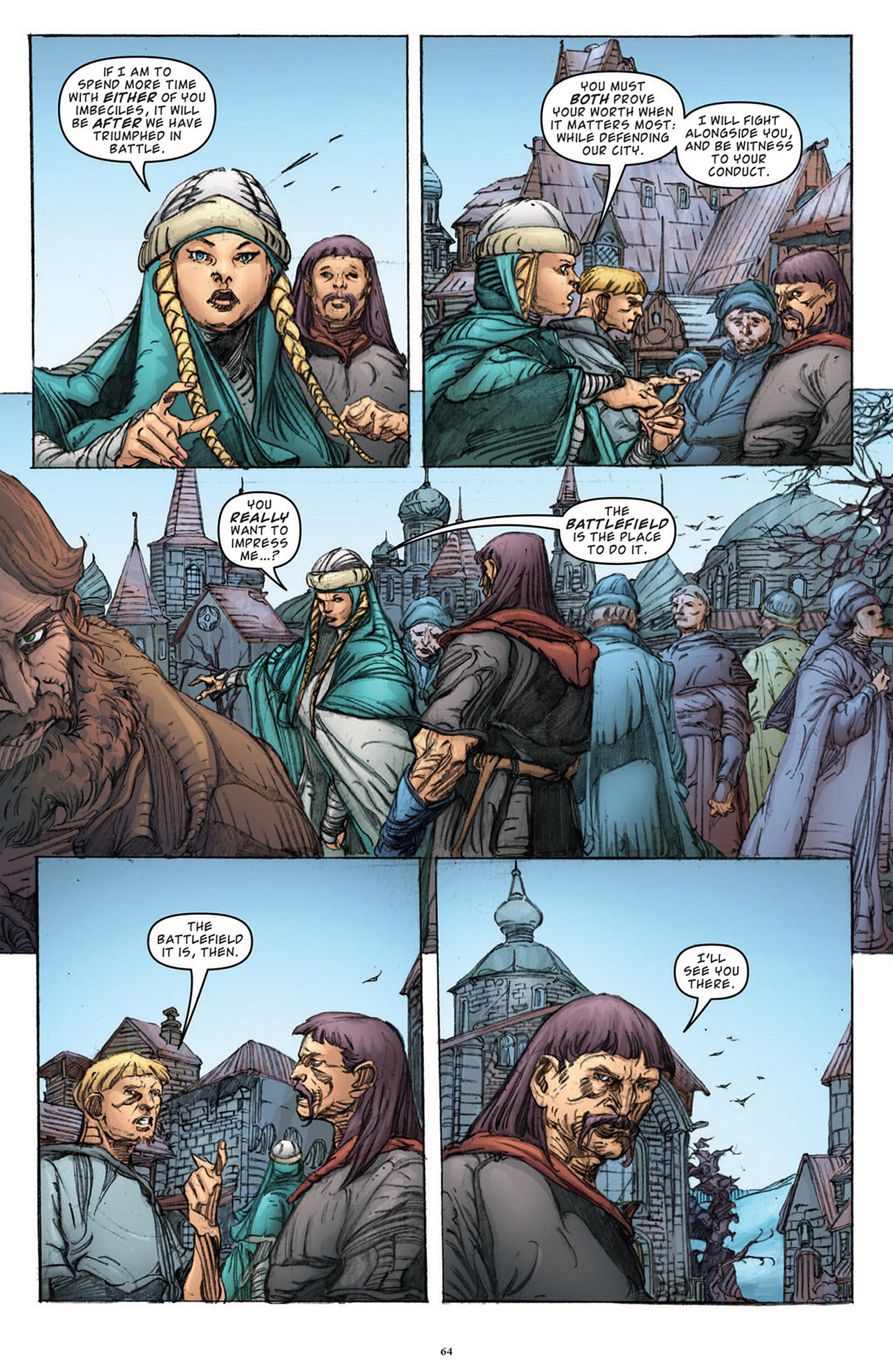 Read online Nevsky: A Hero of the People comic -  Issue # TPB - 64