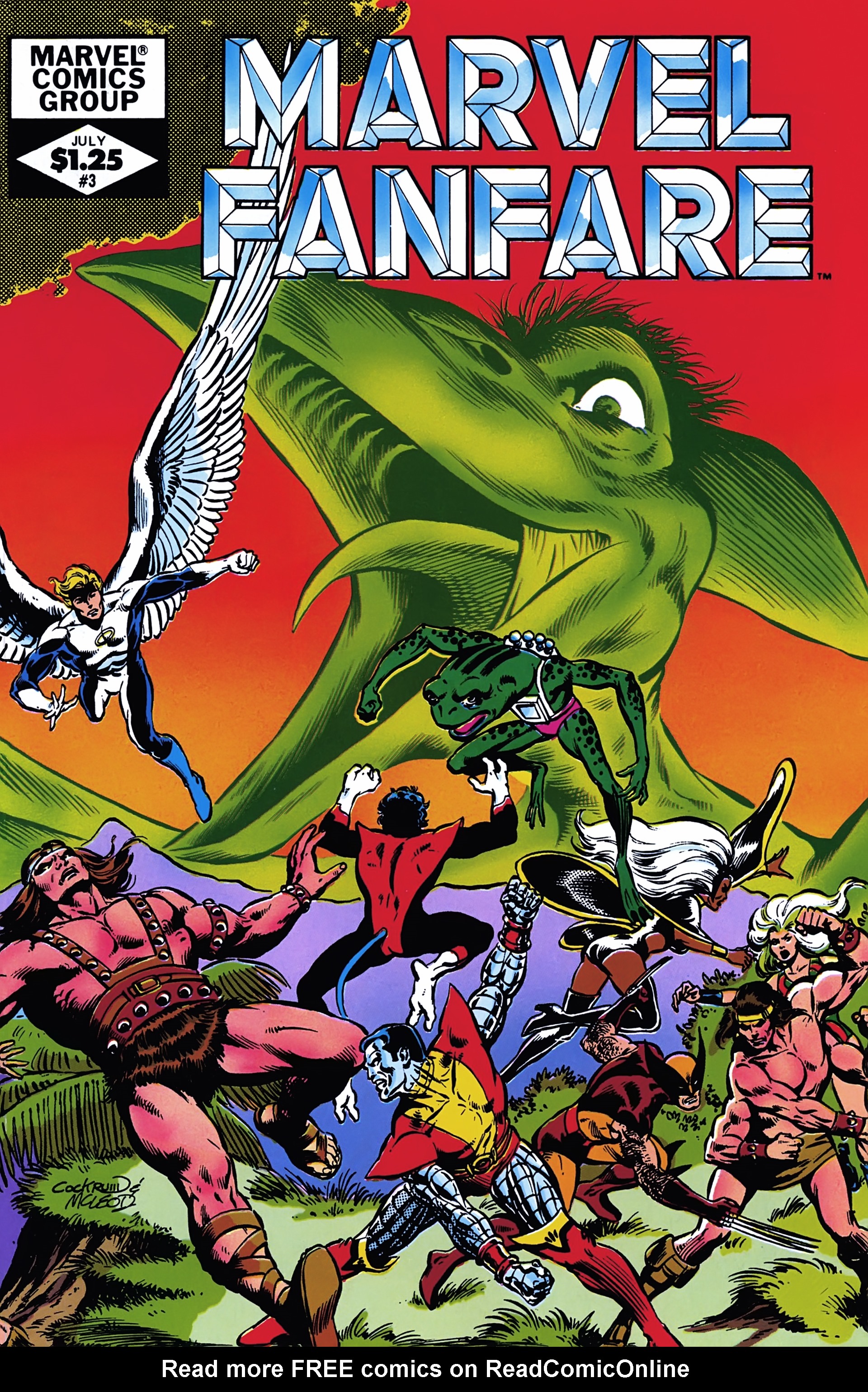 Read online Marvel Fanfare (1982) comic -  Issue #3 - 1