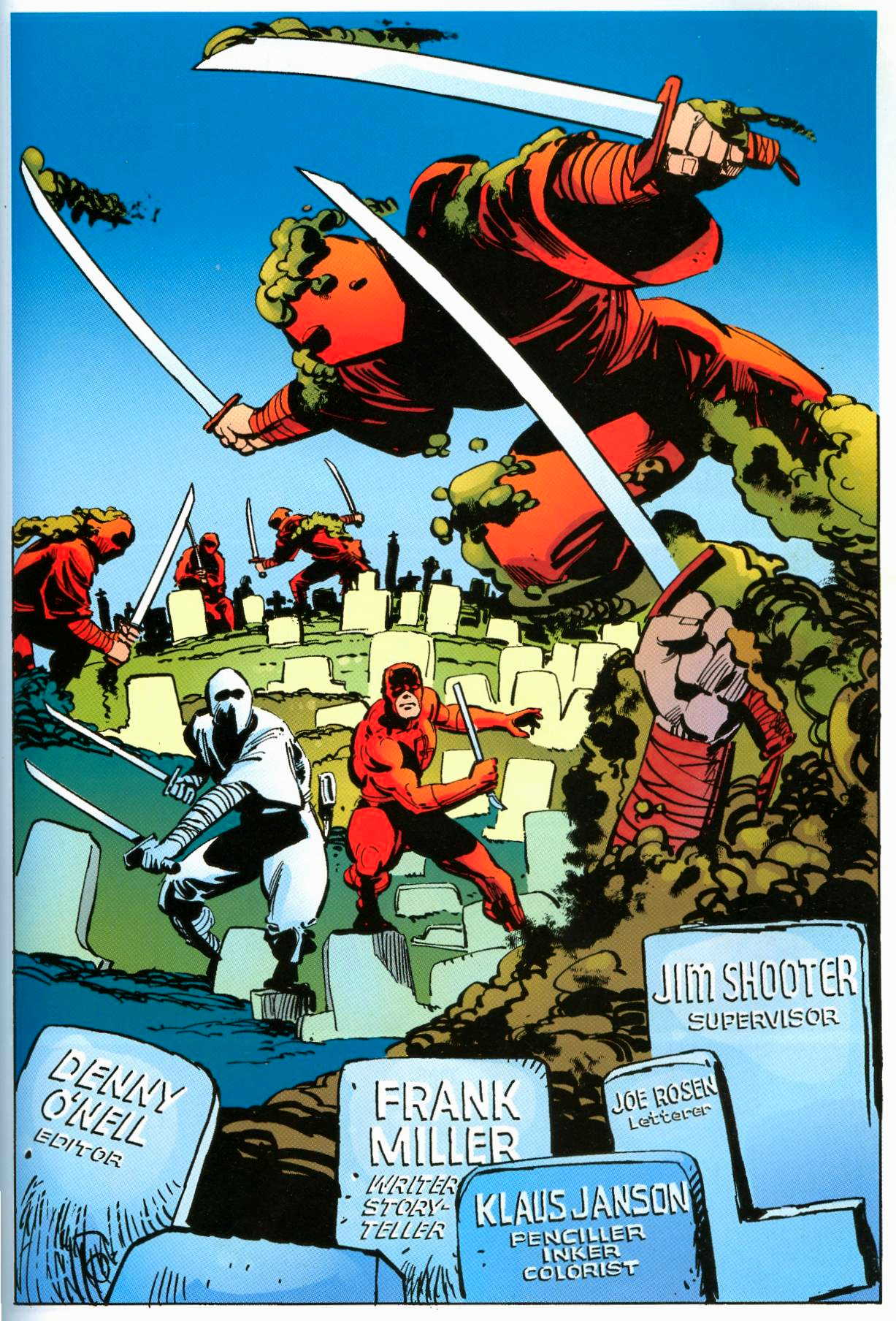 Read online Daredevil Visionaries: Frank Miller comic -  Issue # TPB 3 - 180