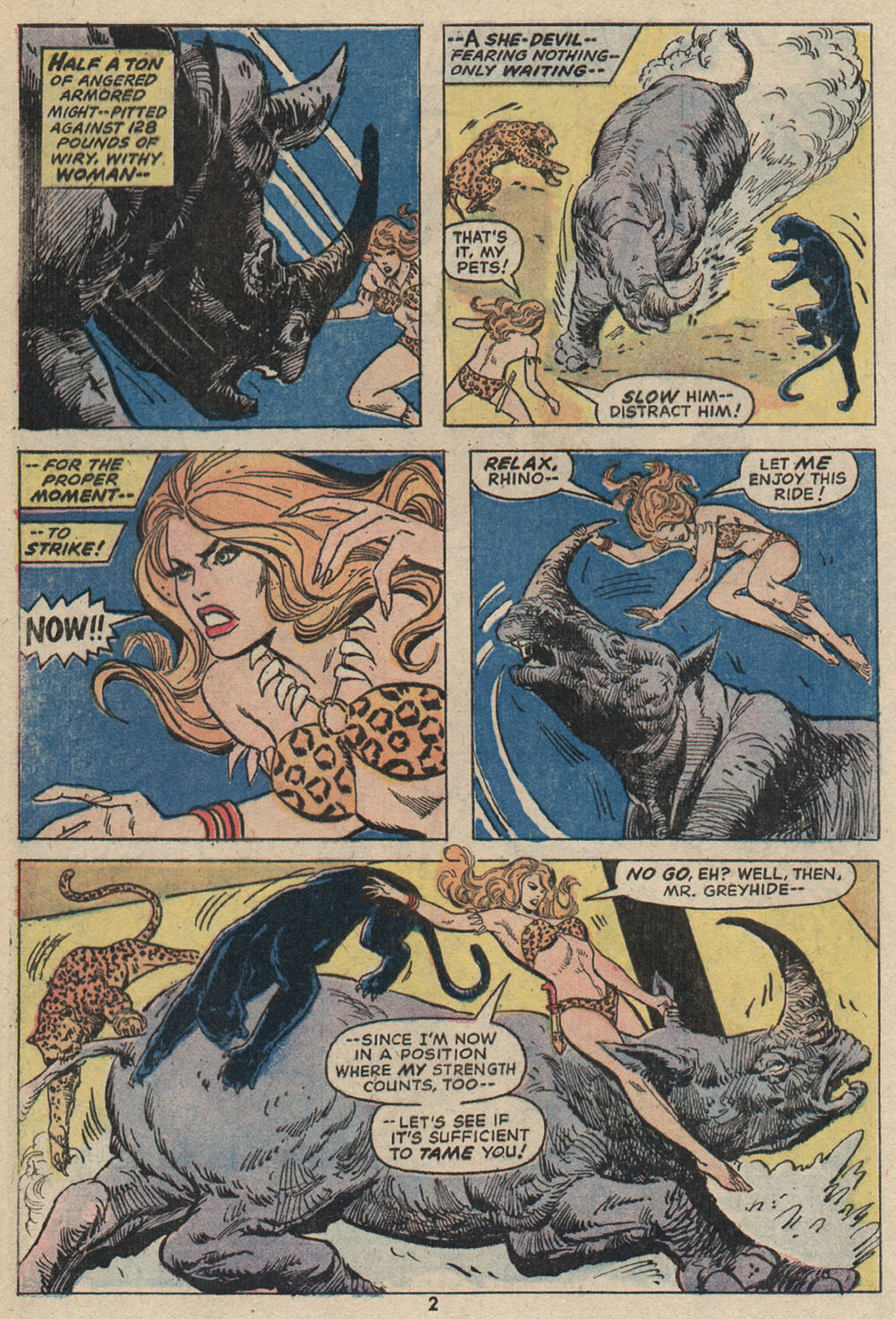 Read online Shanna, the She-Devil (1972) comic -  Issue #4 - 3