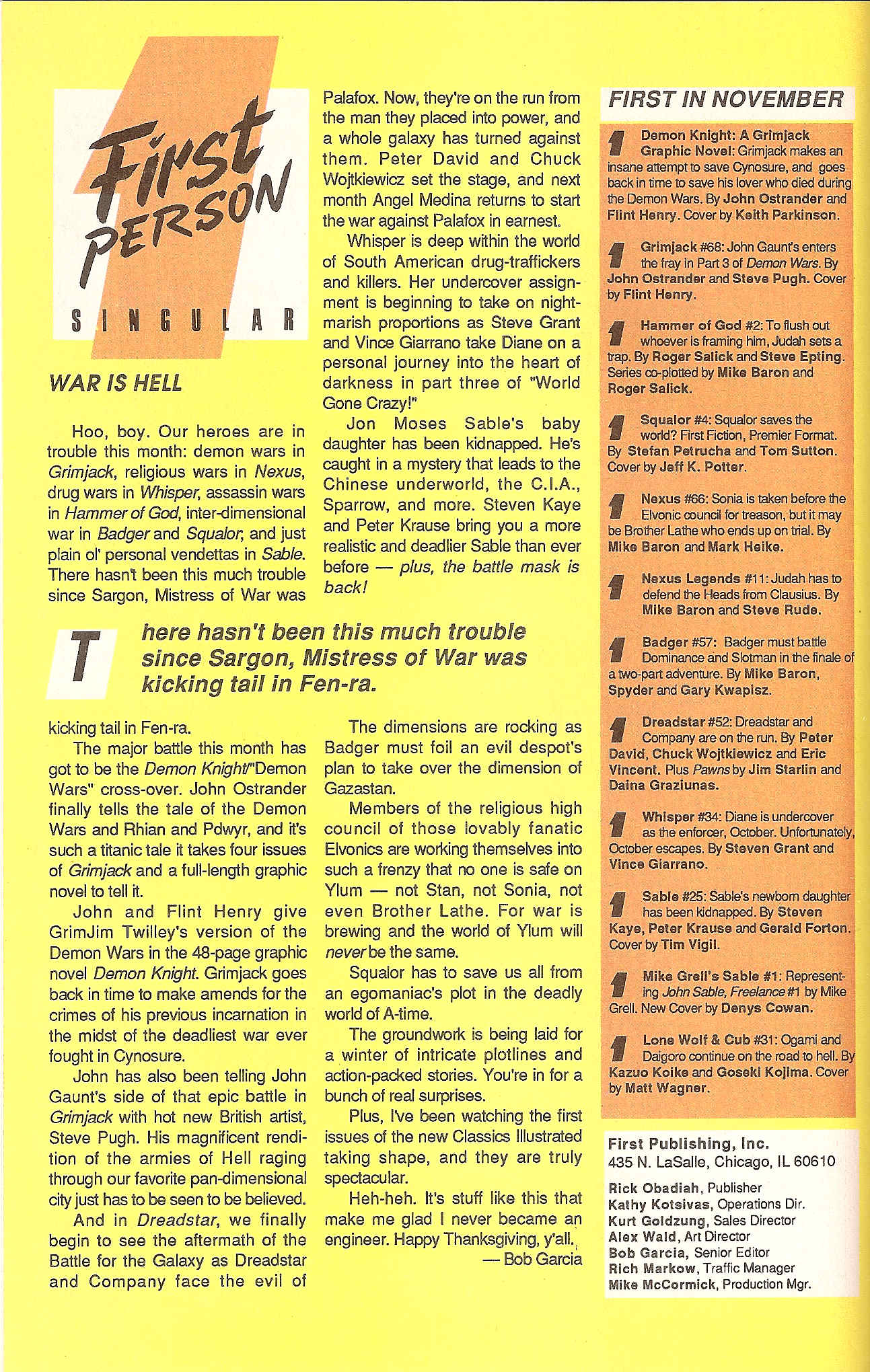 Read online Sable comic -  Issue #25 - 14