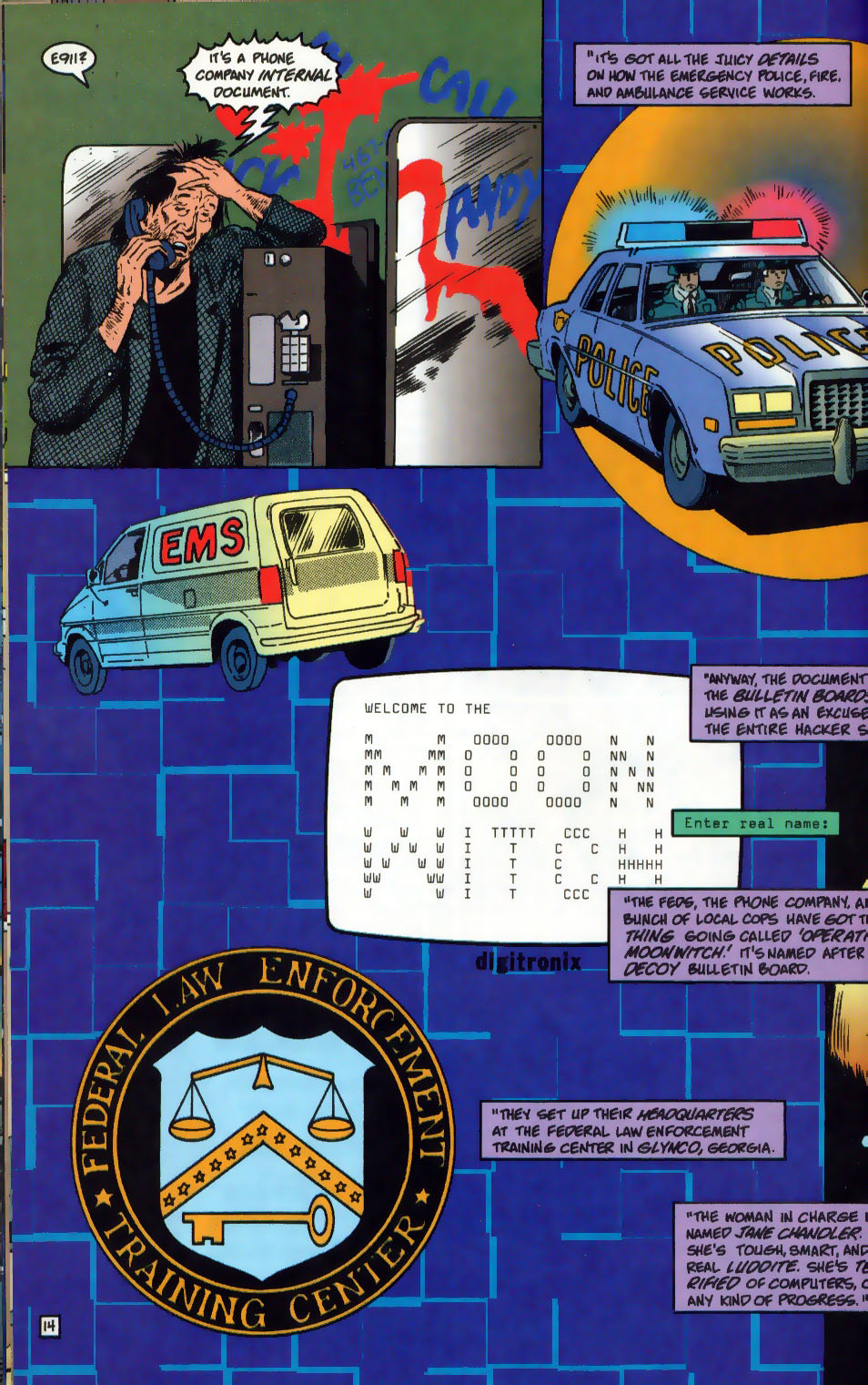 Read online The Hacker Files comic -  Issue #5 - 15