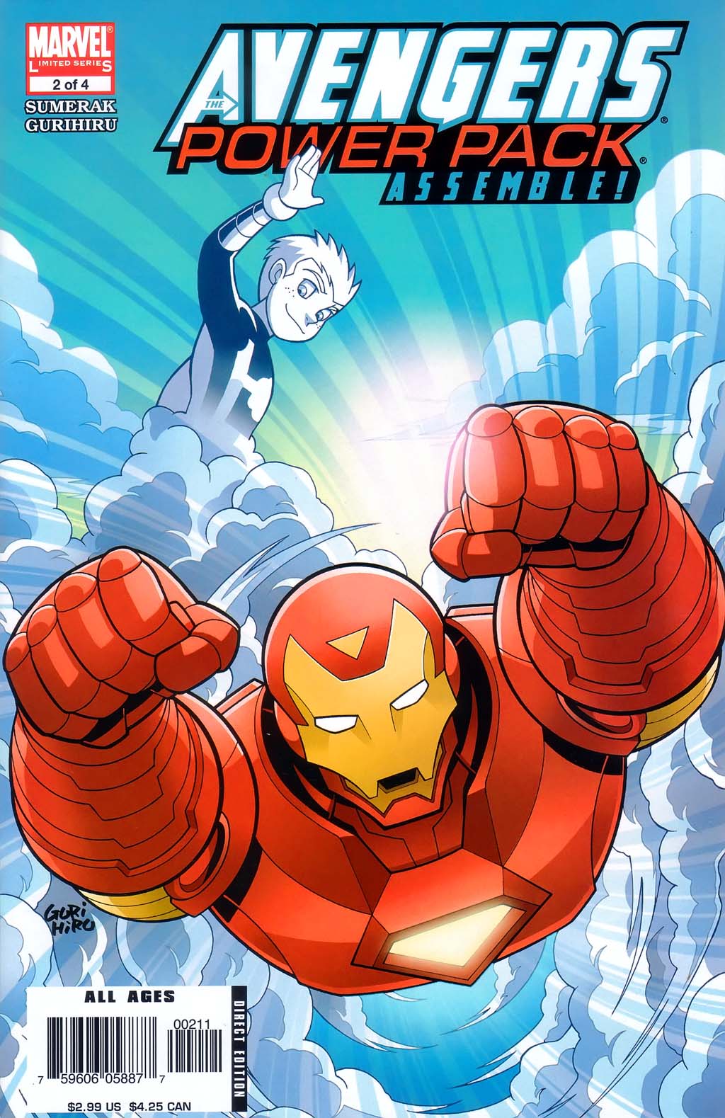 Read online Avengers and Power Pack Assemble! comic -  Issue #2 - 1