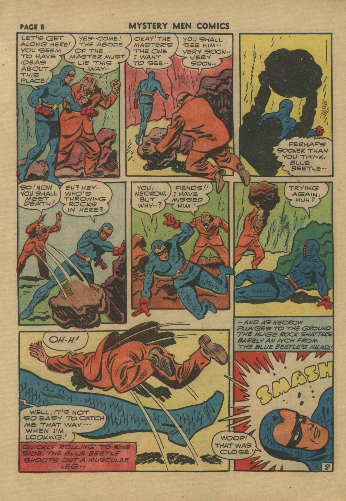 Read online Mystery Men Comics comic -  Issue #30 - 10