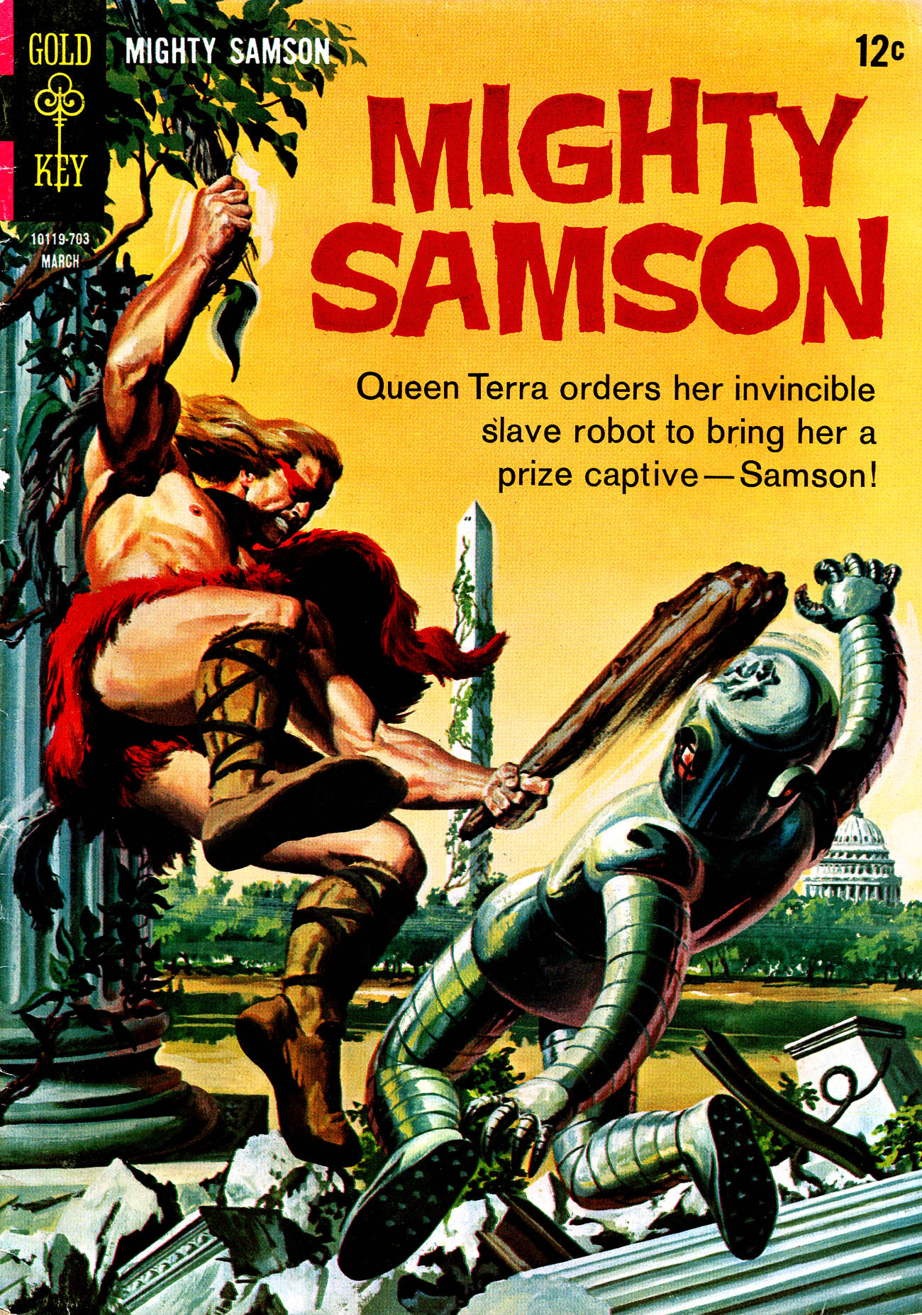 Read online Mighty Samson (1964) comic -  Issue #9 - 1