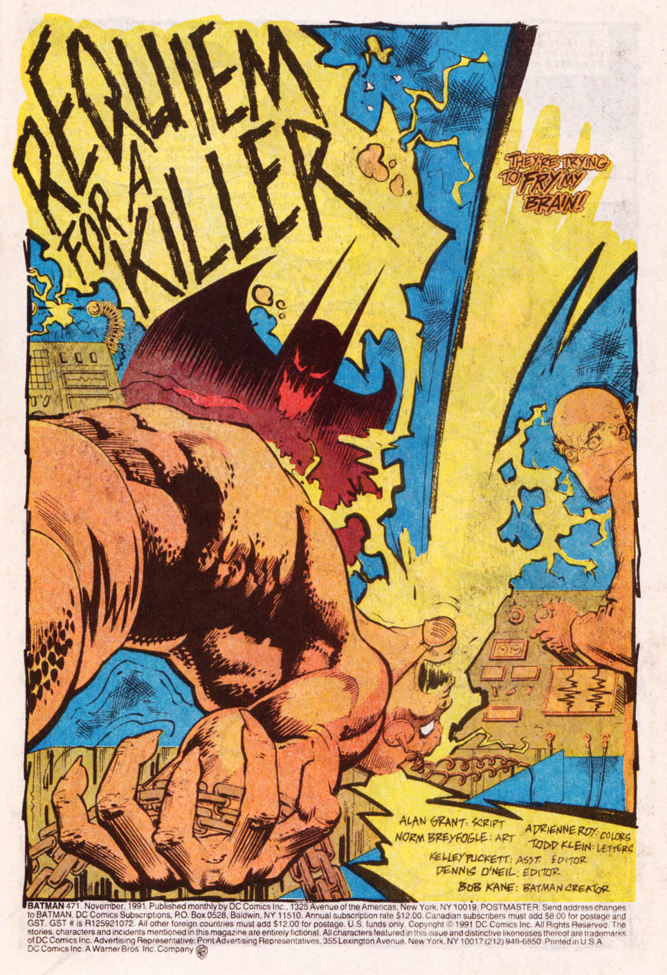 Read online Batman (1940) comic -  Issue #471 - 2