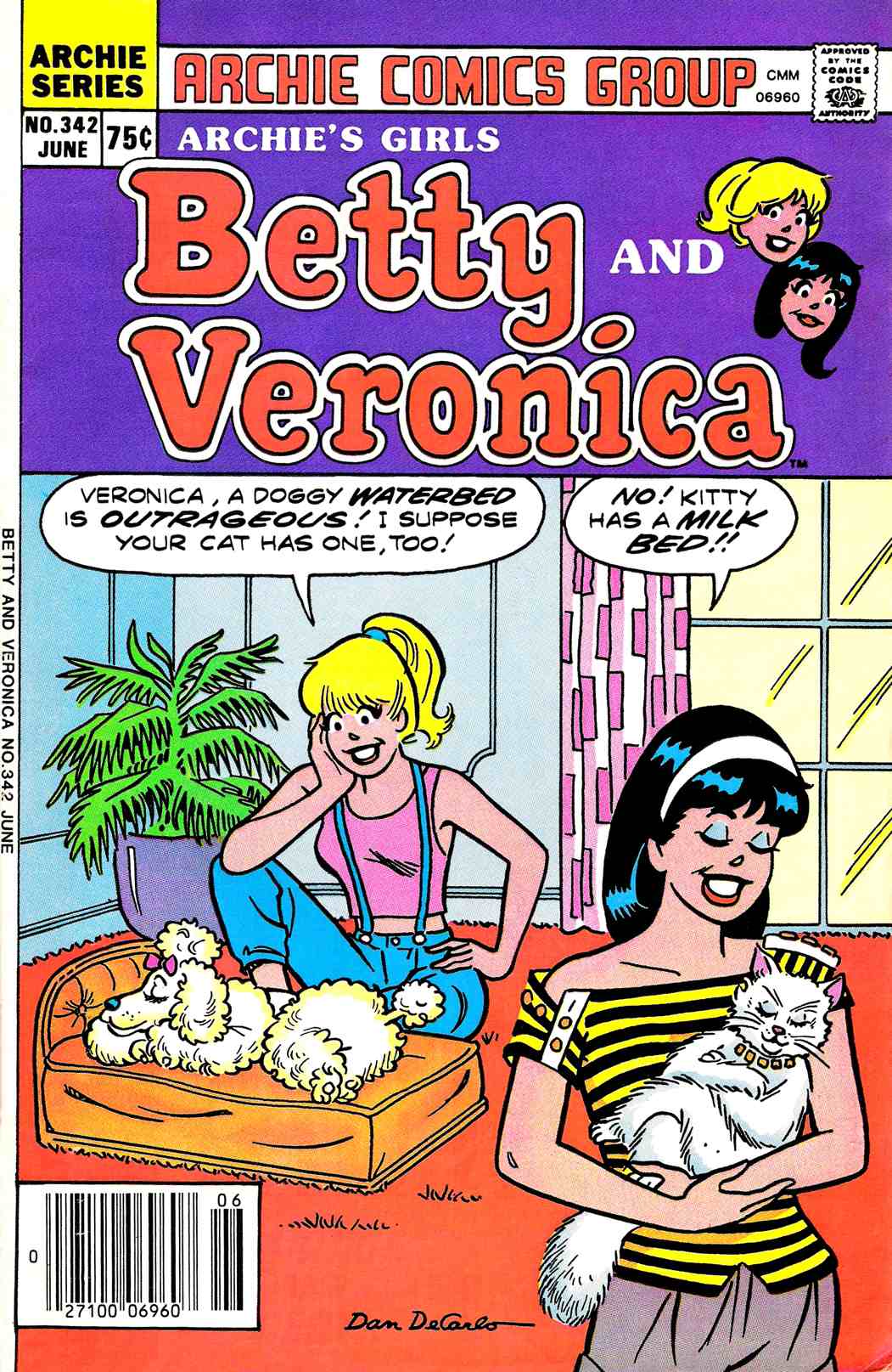 Read online Archie's Girls Betty and Veronica comic -  Issue #342 - 1