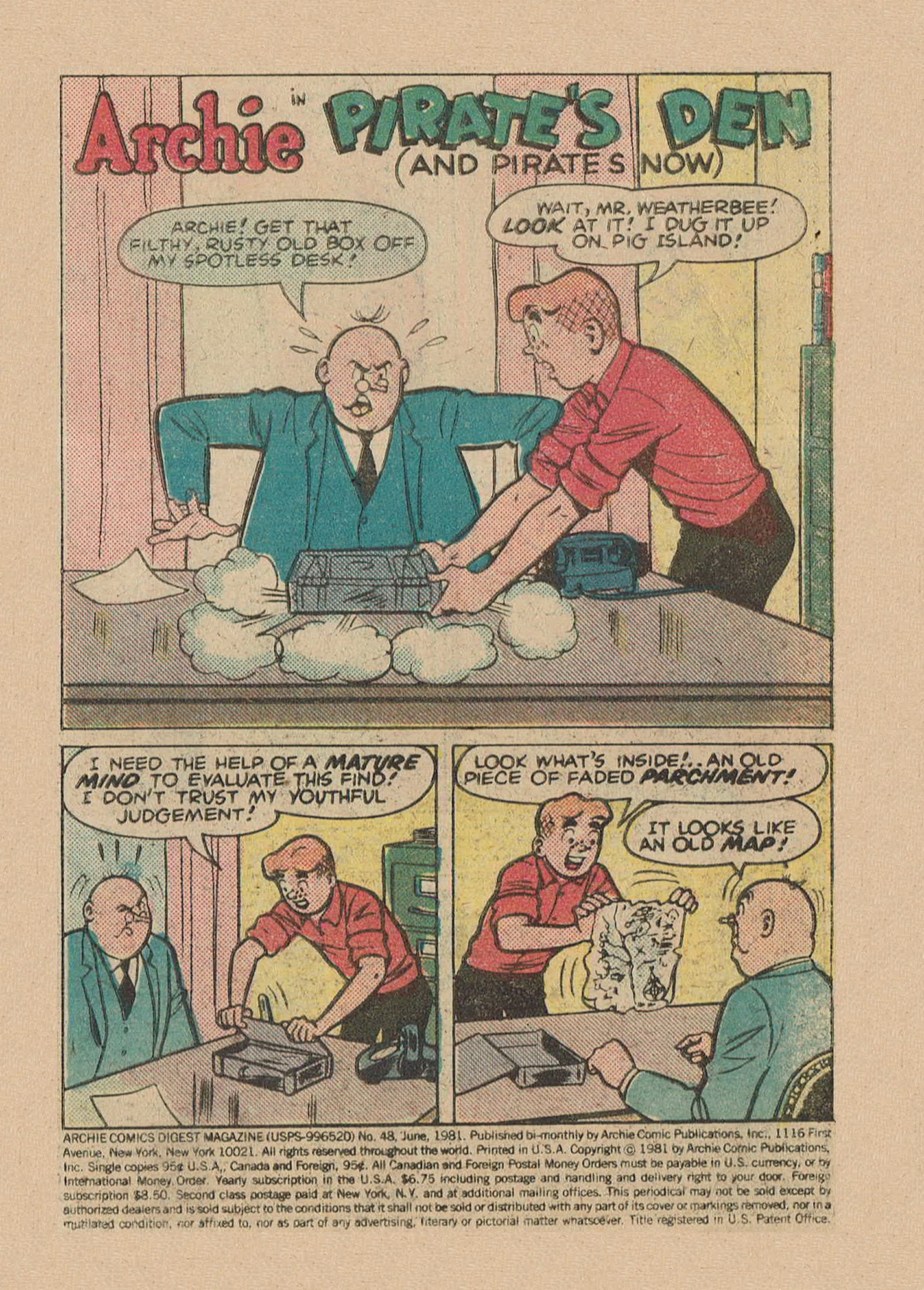 Read online Archie Digest Magazine comic -  Issue #48 - 3