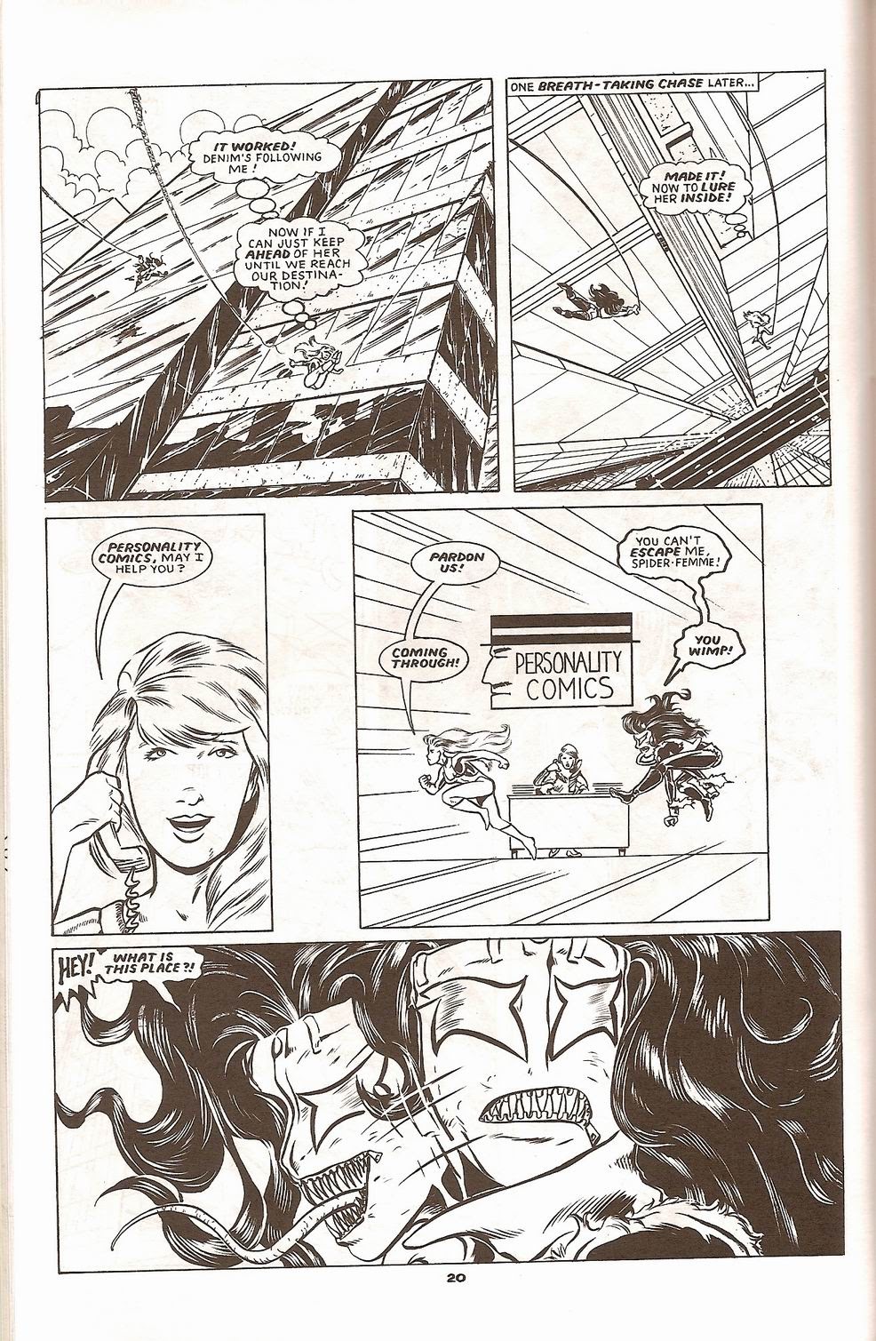 Read online Spider Femme Versus Denim comic -  Issue # Full - 22