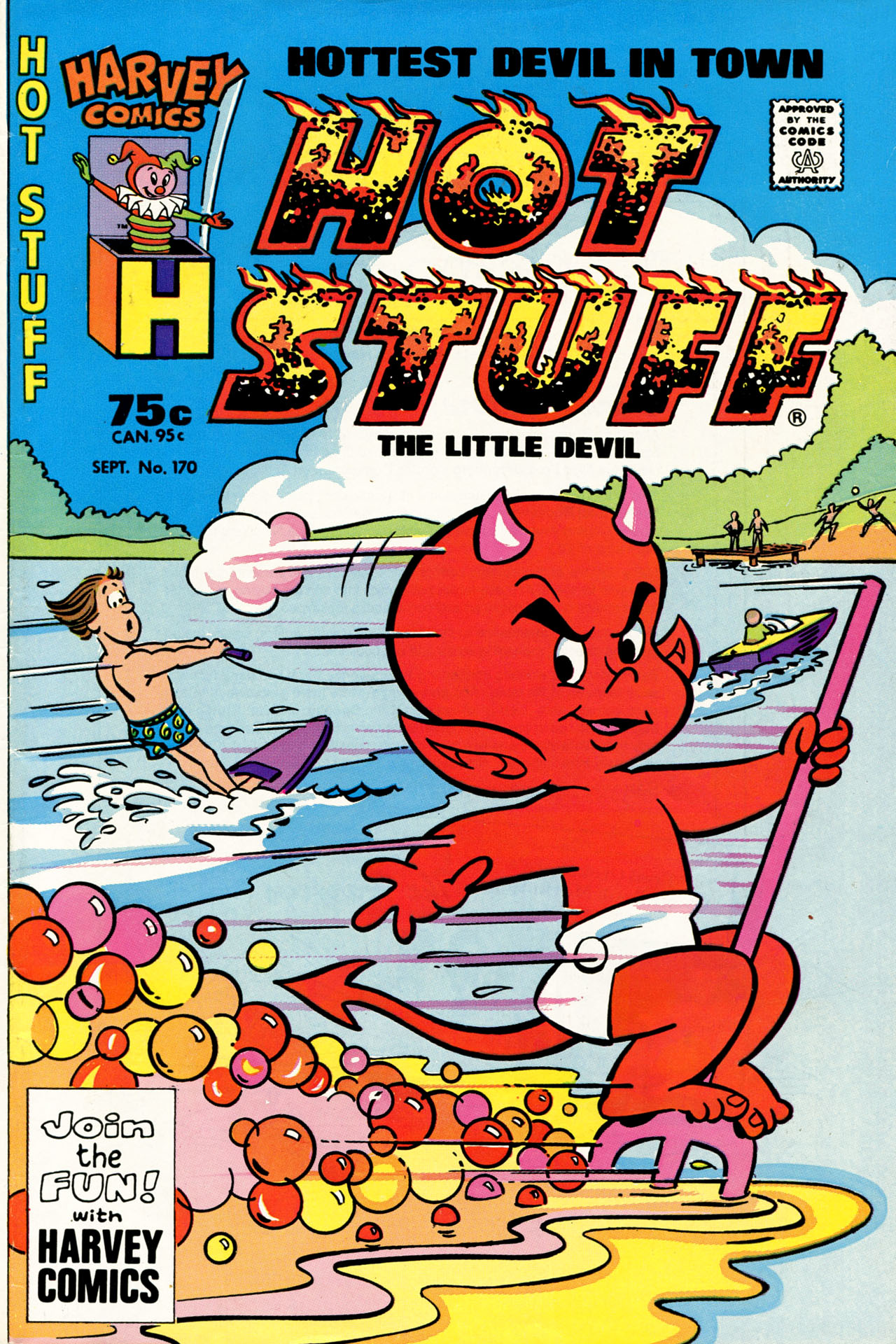 Read online Hot Stuff, the Little Devil comic -  Issue #170 - 1