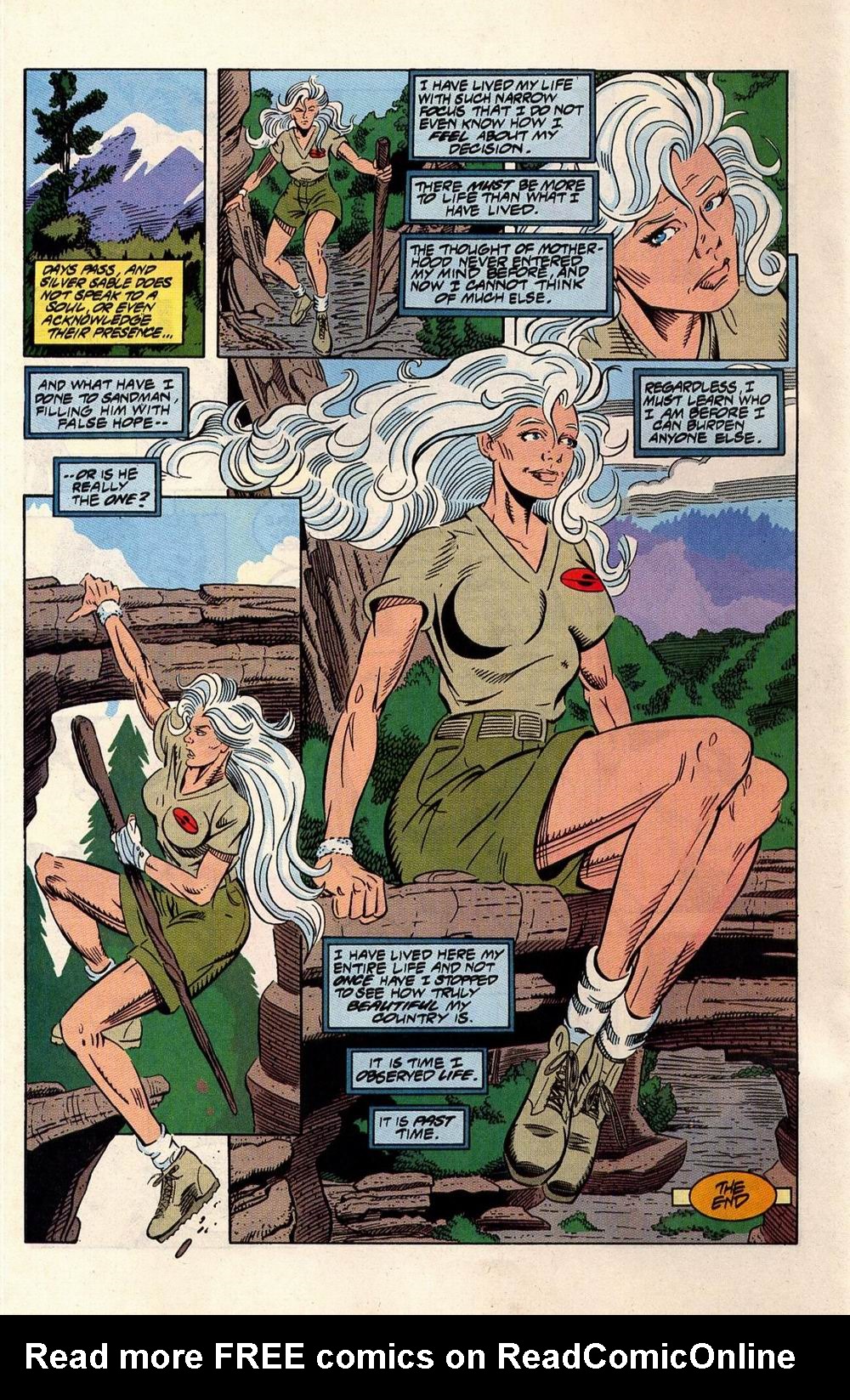 Read online Silver Sable and the Wild Pack comic -  Issue #33 - 23
