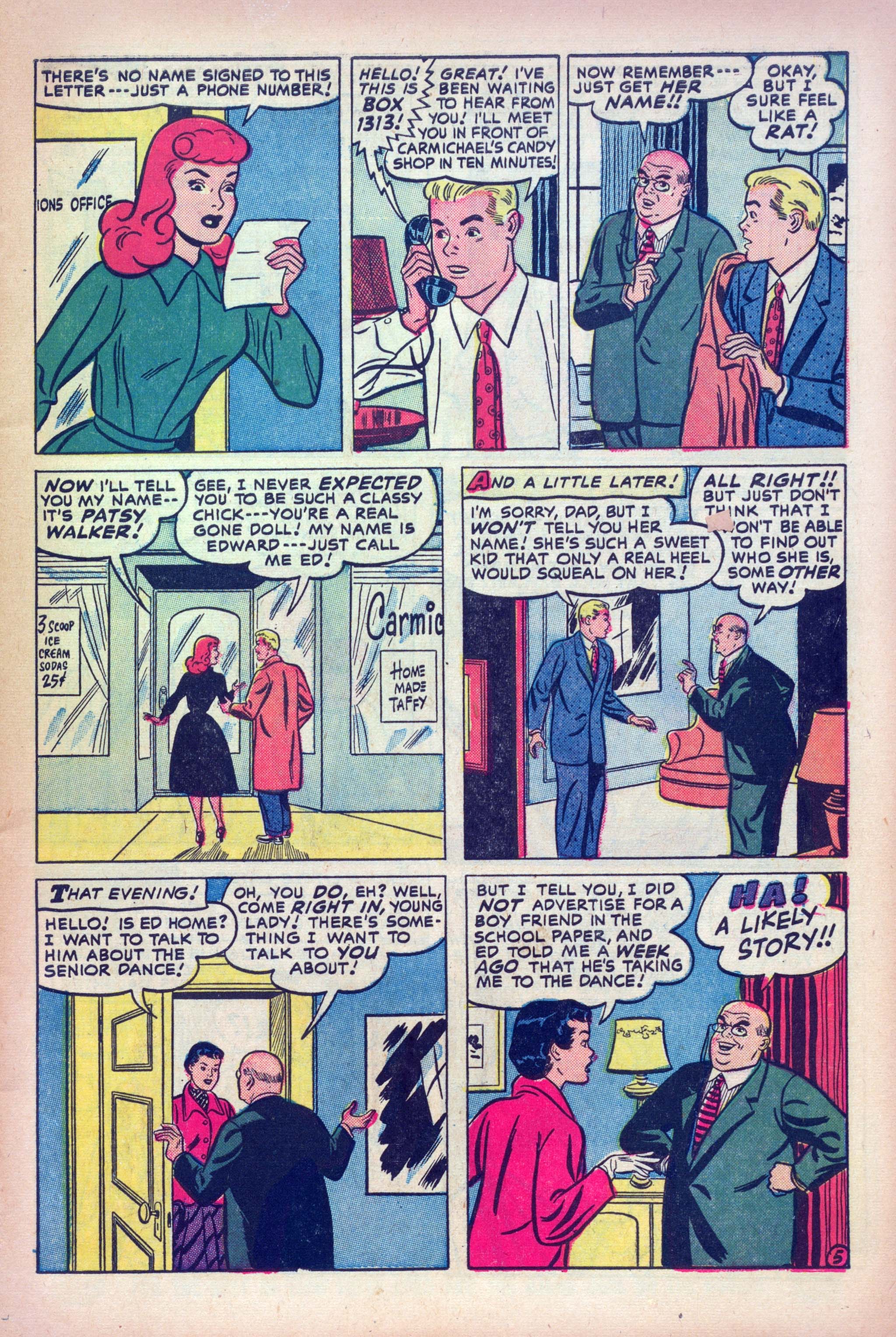 Read online Patsy and her Pals comic -  Issue #13 - 7