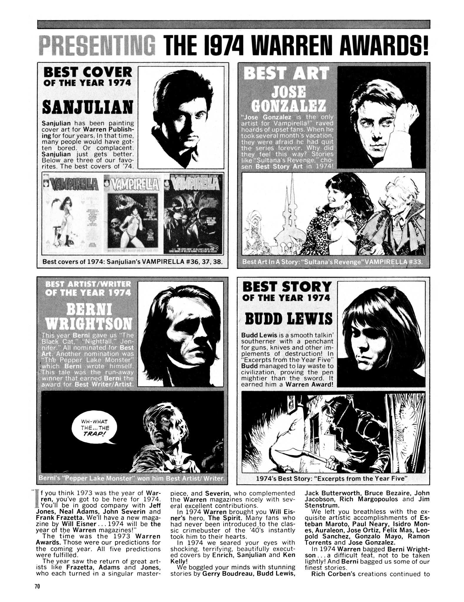 Read online Eerie Archives comic -  Issue # TPB 14 - 71