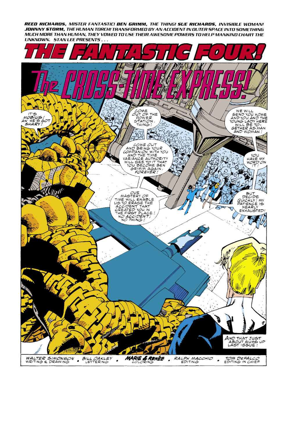 Read online Fantastic Four (1961) comic -  Issue #354 - 2