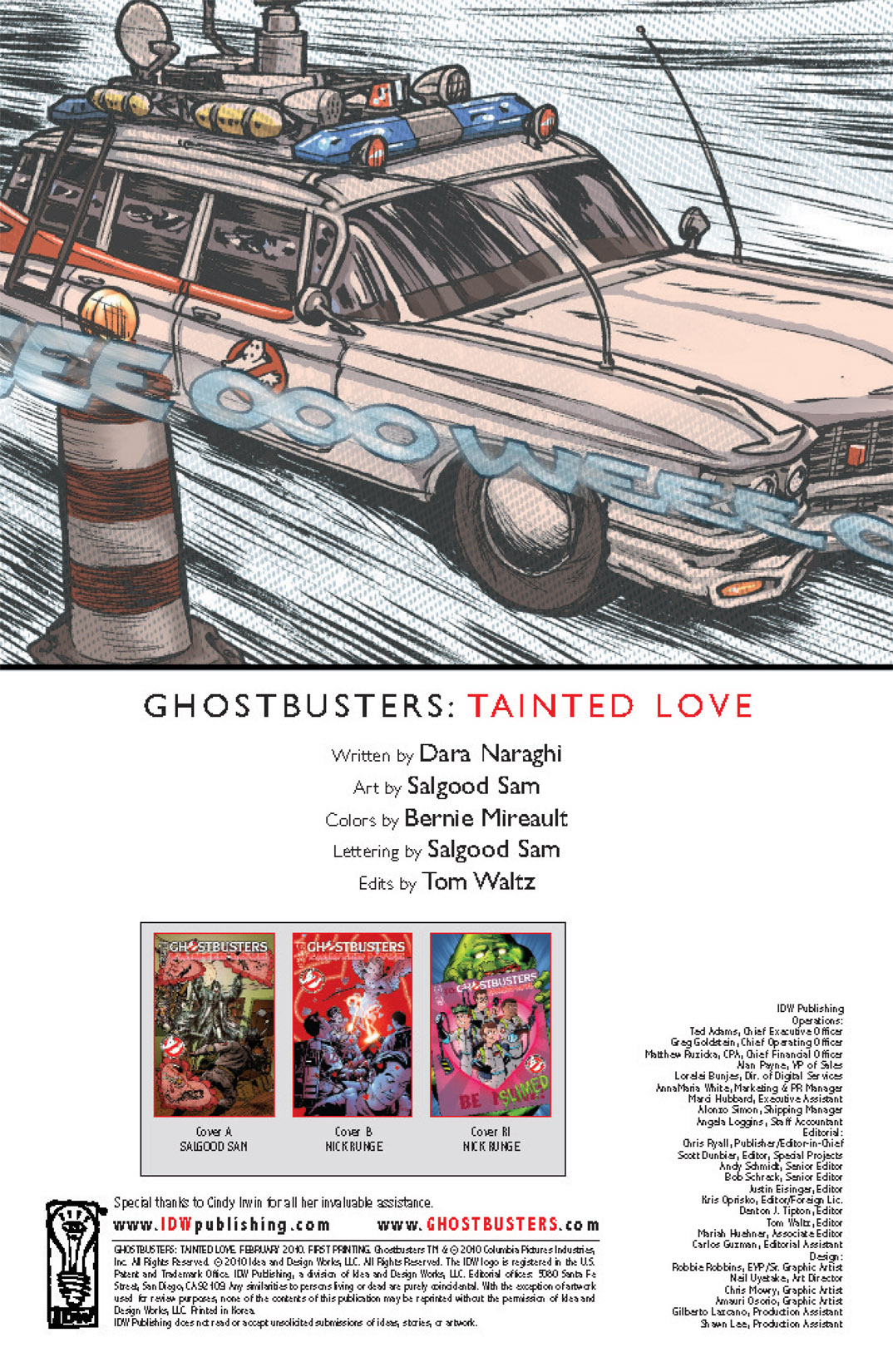 Read online Ghostbusters: Tainted Love comic -  Issue # Full - 4