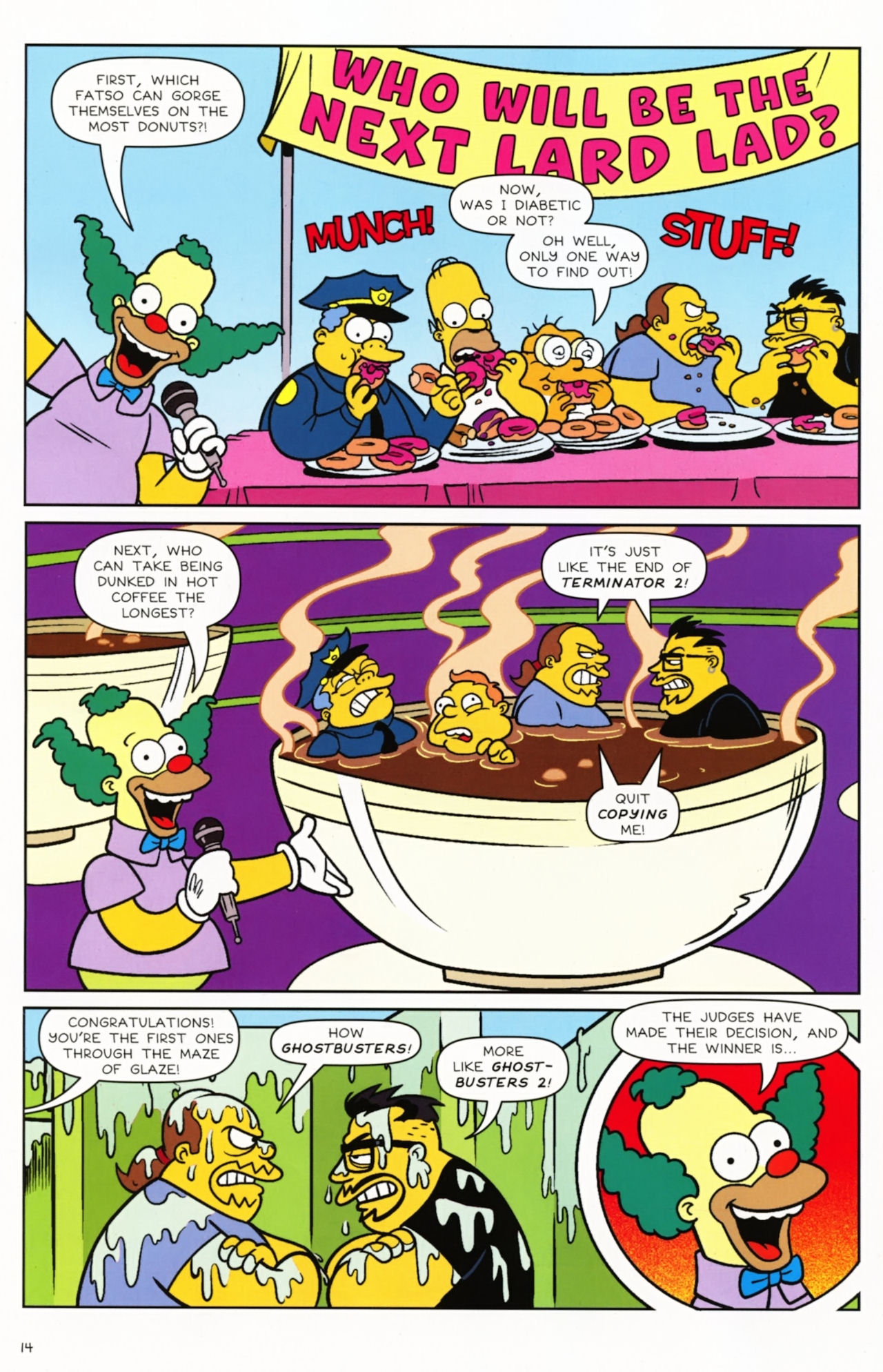 Read online Bongo Comics presents Comic Book Guy: The Comic Book comic -  Issue #1 - 22