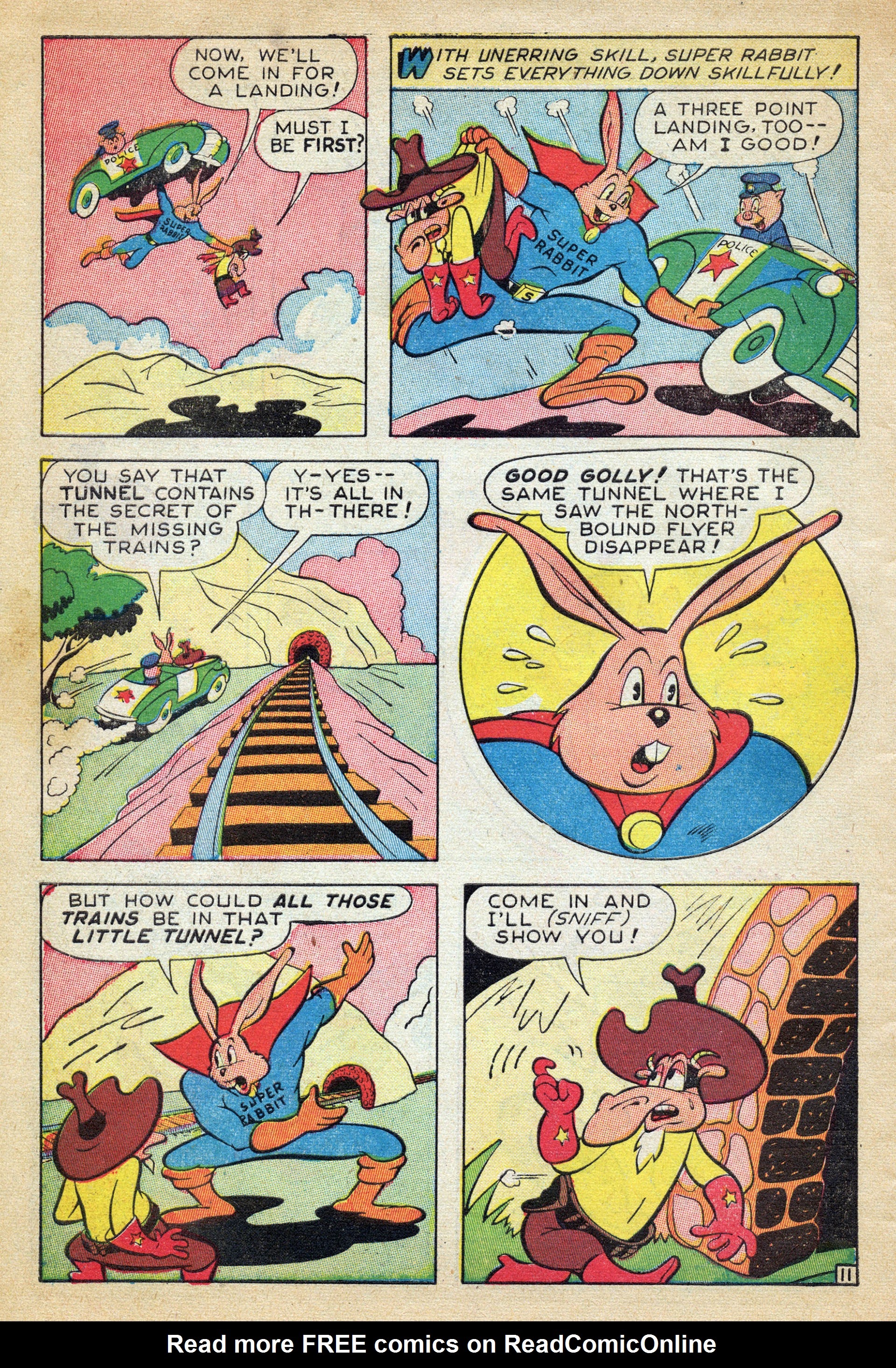 Read online Super Rabbit comic -  Issue #9 - 46