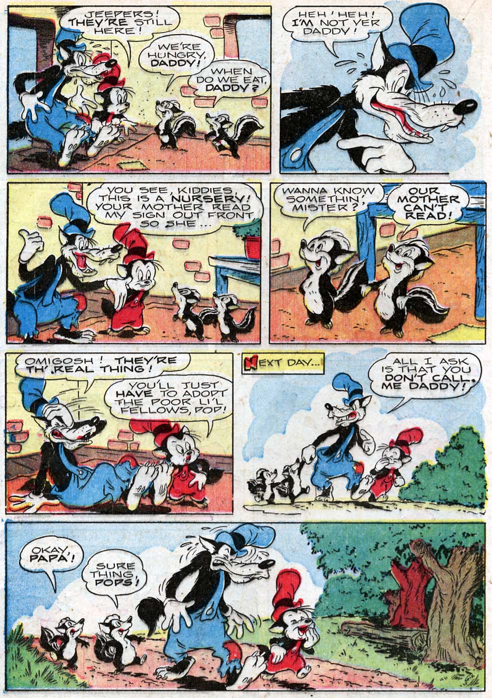 Read online Walt Disney's Comics and Stories comic -  Issue #95 - 28