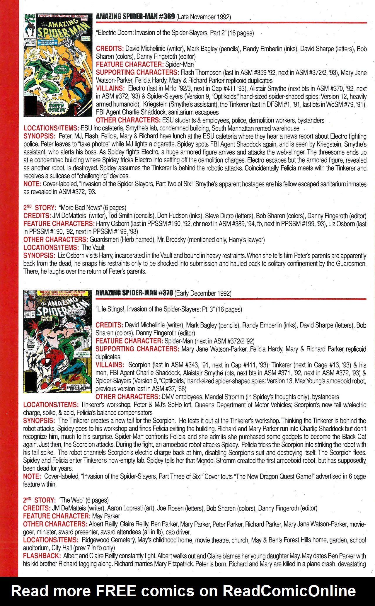 Read online Official Index to the Marvel Universe comic -  Issue #9 - 4