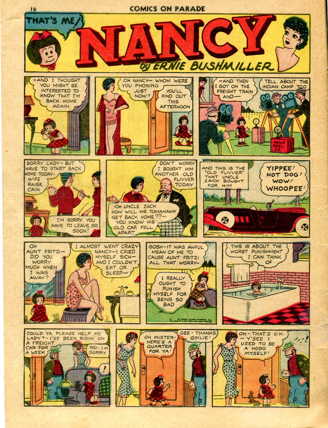 Read online Comics on Parade comic -  Issue #27 - 16