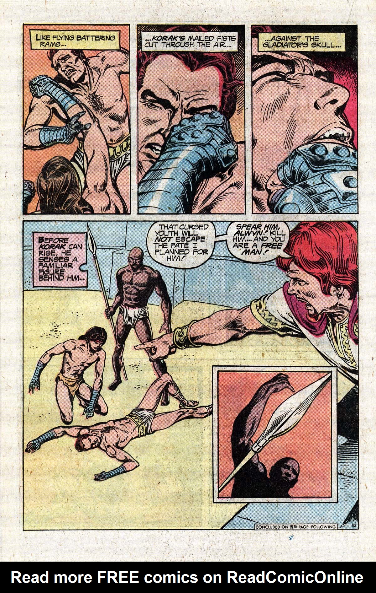 Read online Korak, Son of Tarzan (1972) comic -  Issue #59 - 16