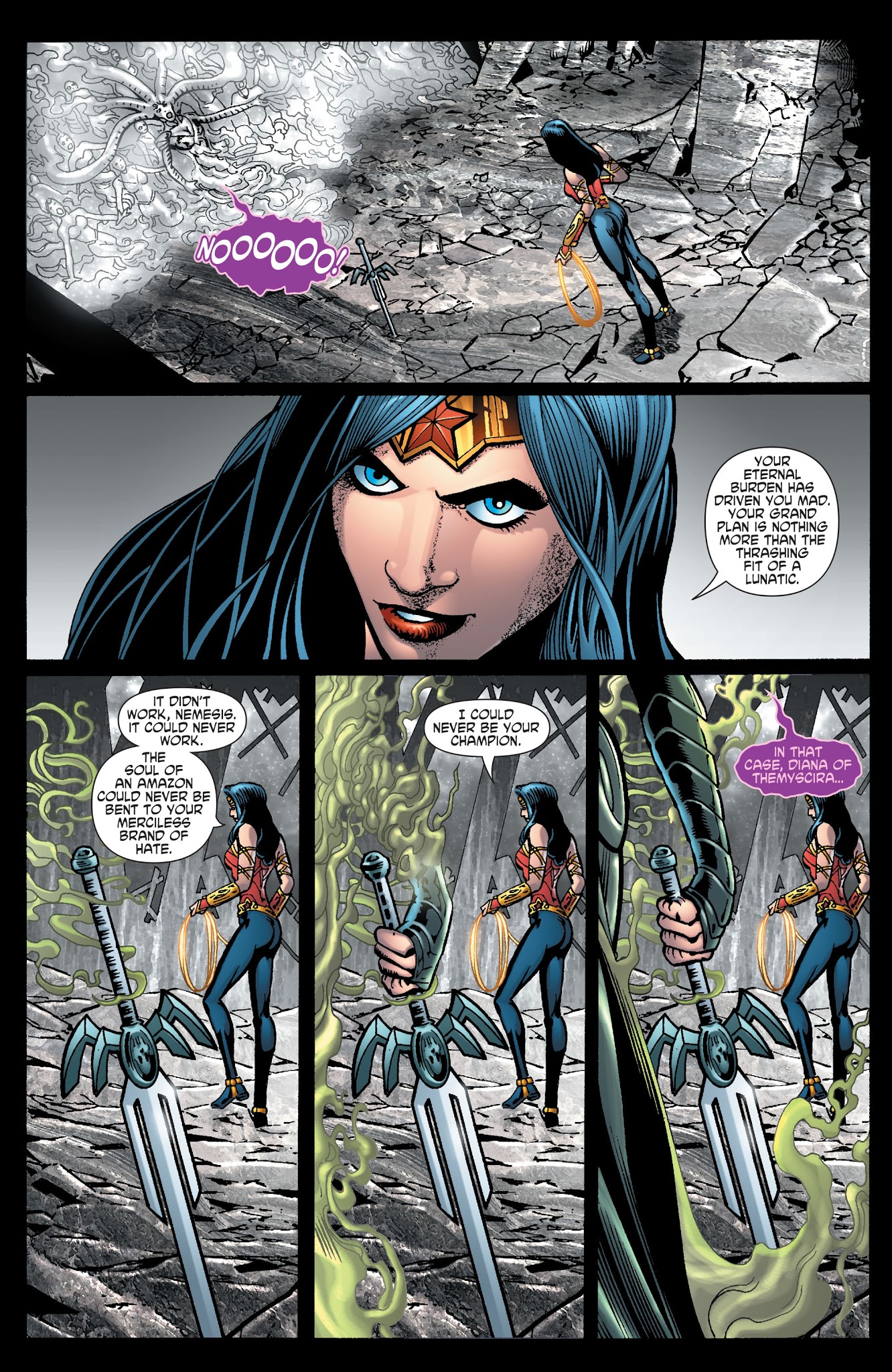 Read online Wonder Woman: Odyssey comic -  Issue # TPB 2 - 157