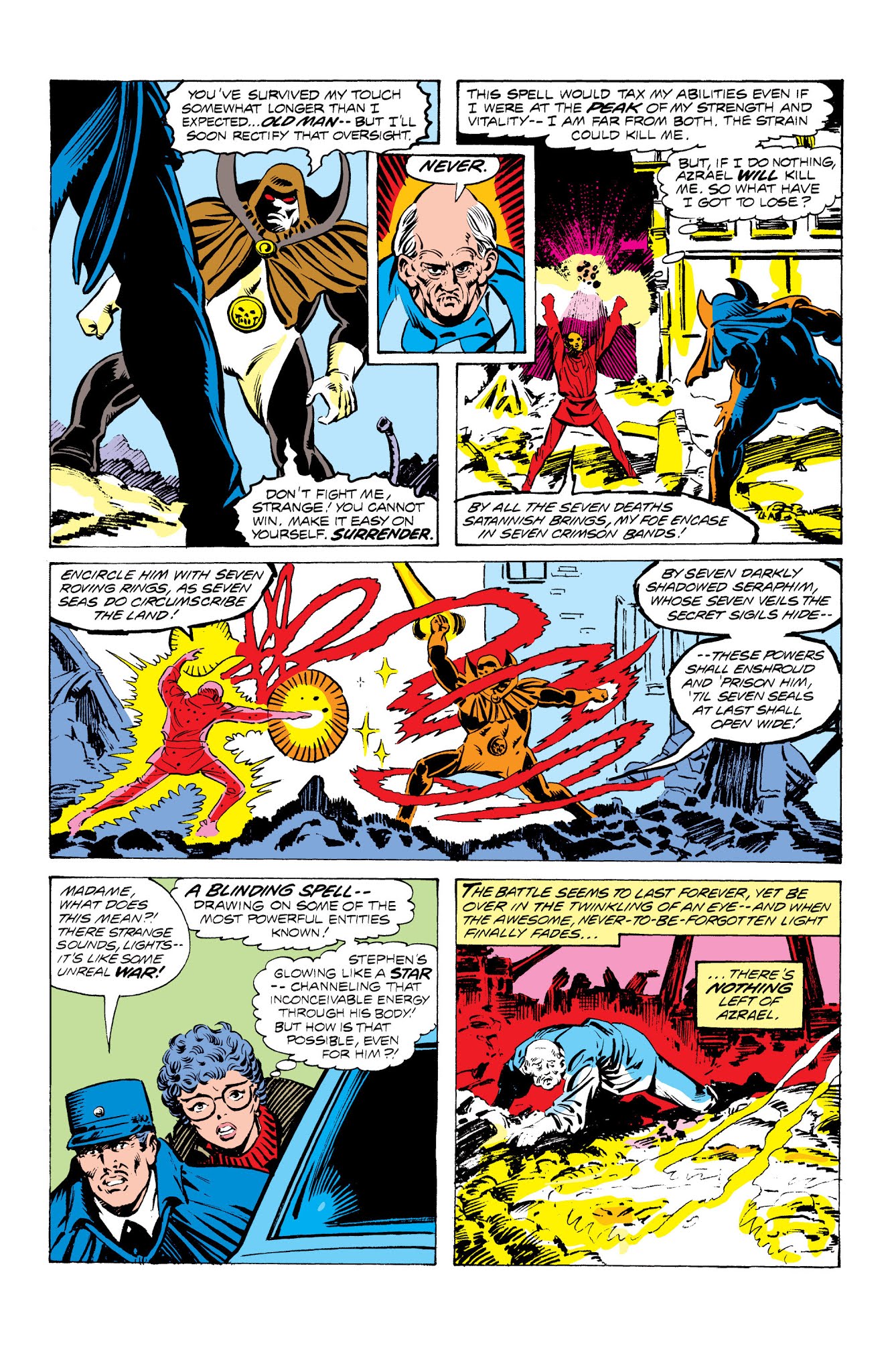 Read online Marvel Masterworks: Doctor Strange comic -  Issue # TPB 8 (Part 1) - 69