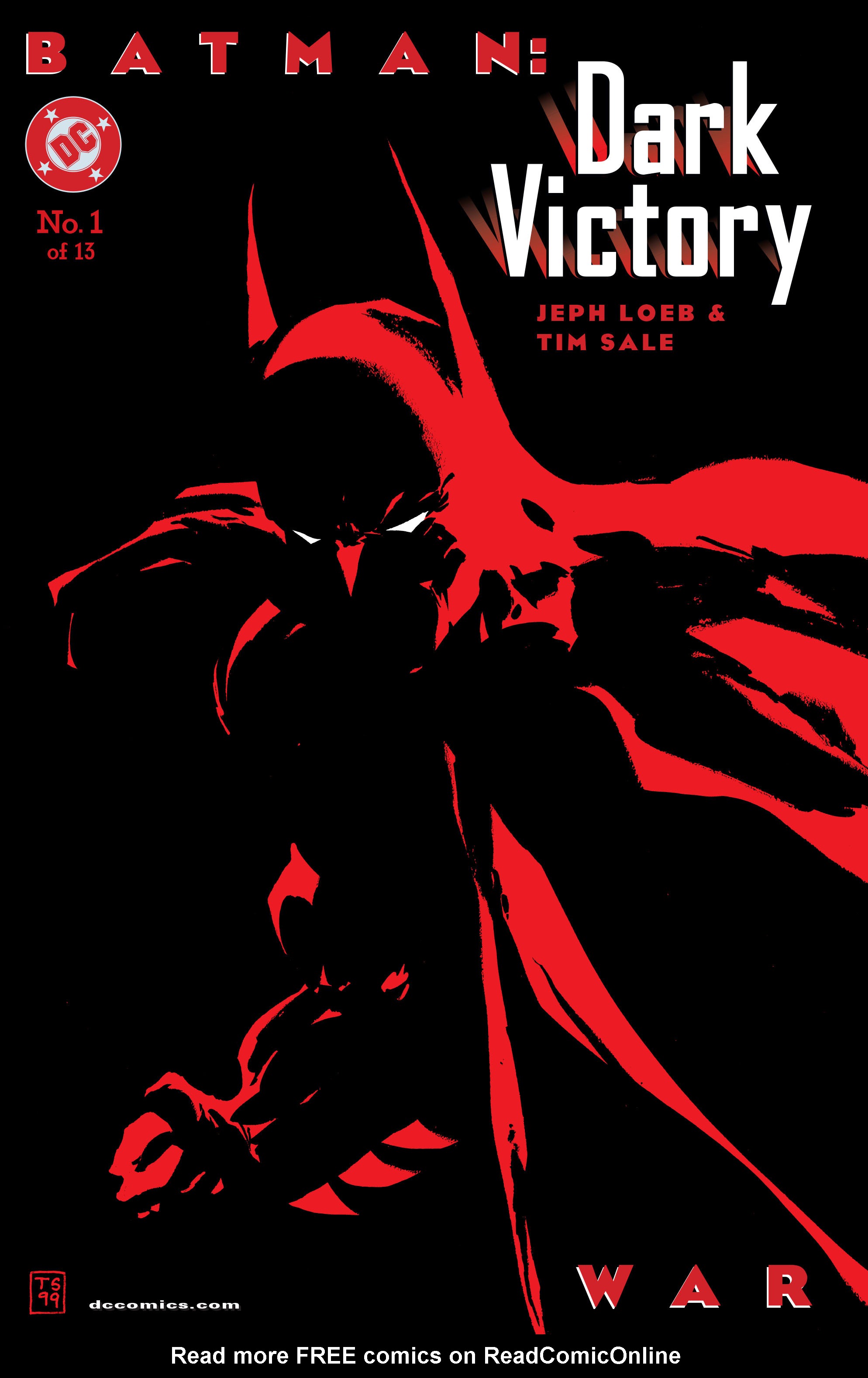 Read online Batman: Dark Victory (1999) comic -  Issue #1 - 1