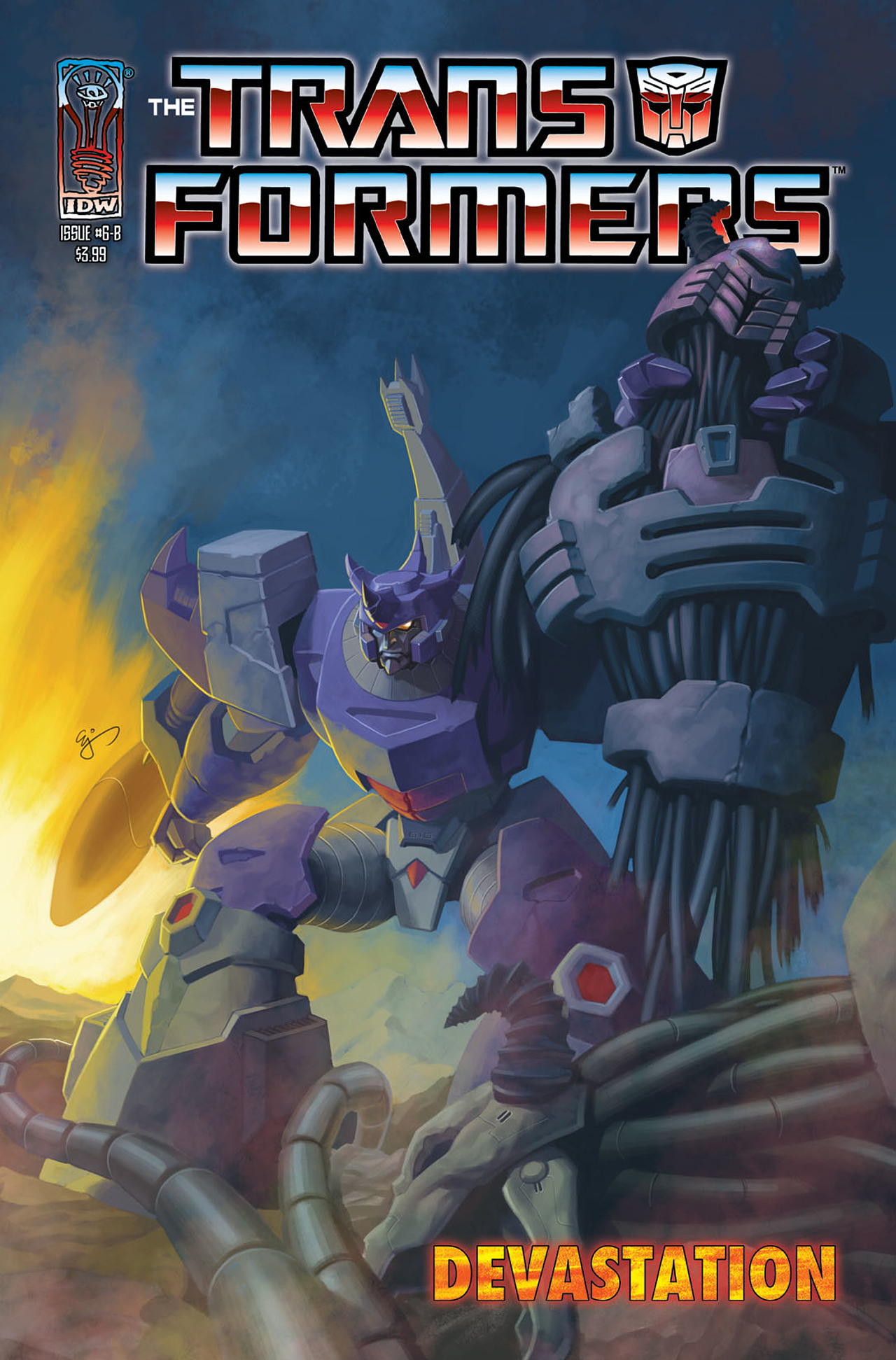 Read online The Transformers: Devastation comic -  Issue #6 - 2