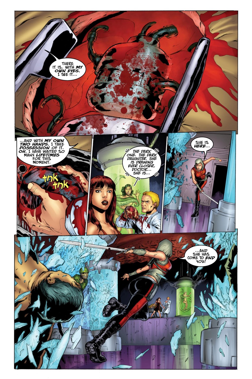 Read online Hack/Slash Omnibus: The Crossovers comic -  Issue # TPB (Part 1) - 69