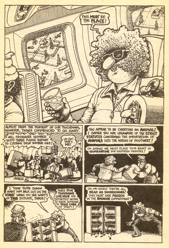 Read online Adventures of Fat Freddy's Cat comic -  Issue #5 - 5