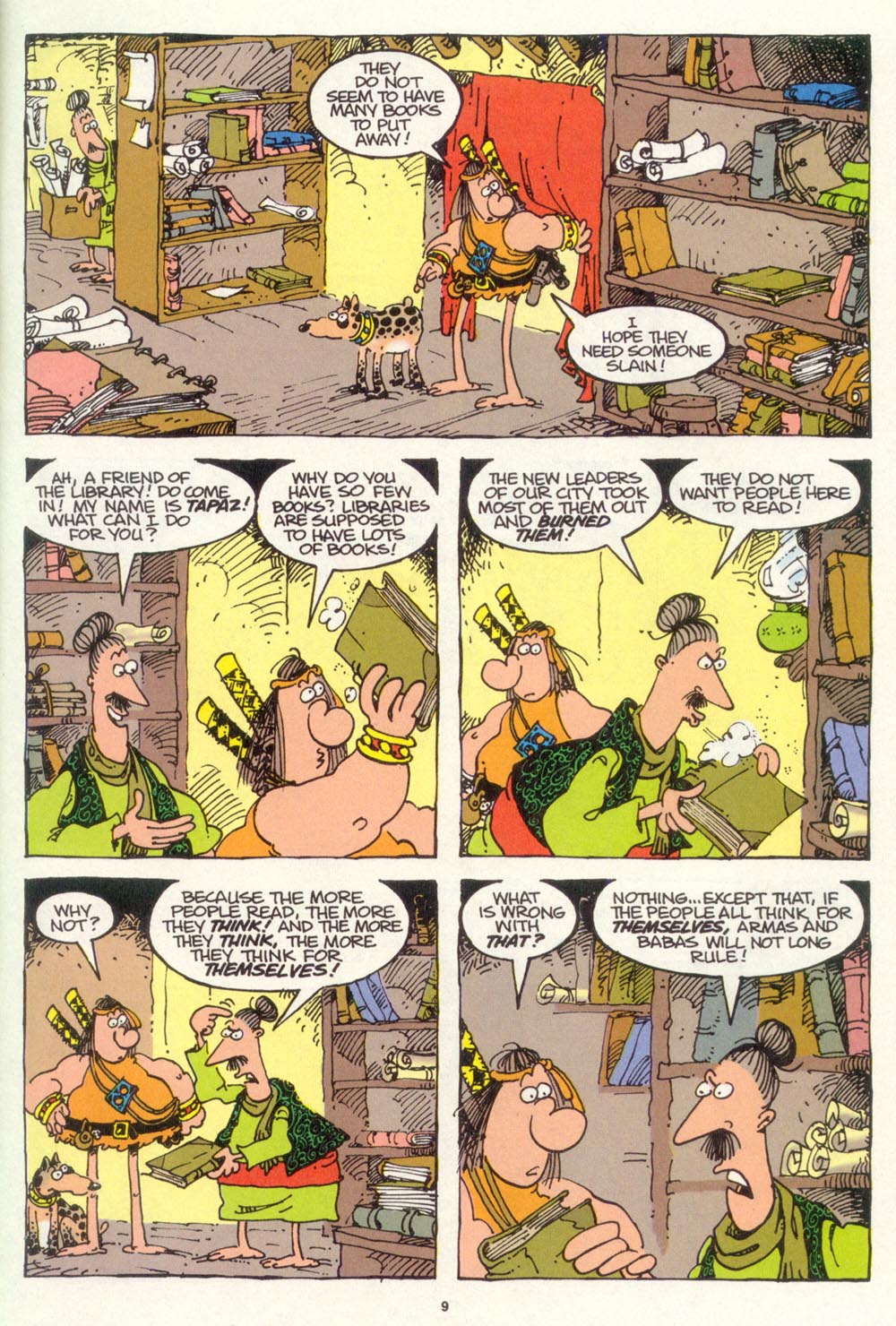 Read online Sergio Aragonés Groo the Wanderer comic -  Issue #106 - 11