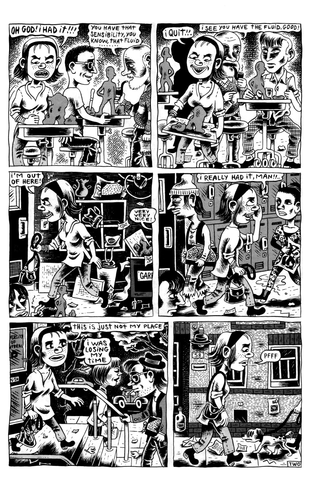 Read online Dirty Plotte comic -  Issue #8 - 17