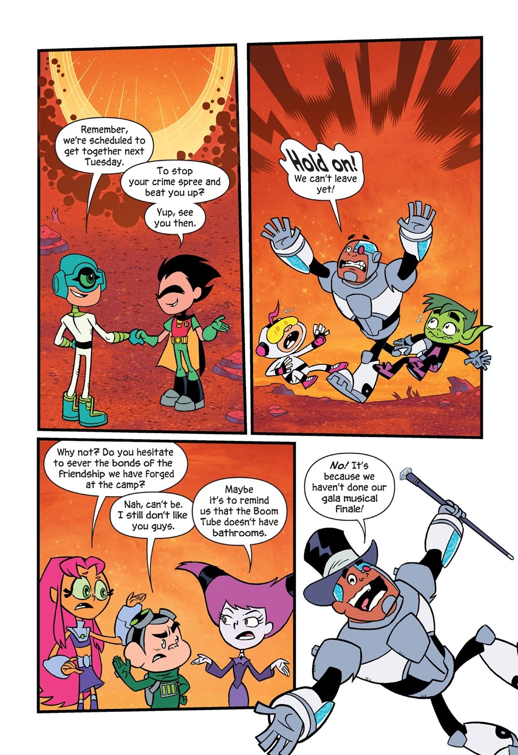 Read online Teen Titans Go! To Camp comic -  Issue # _TPB - 131