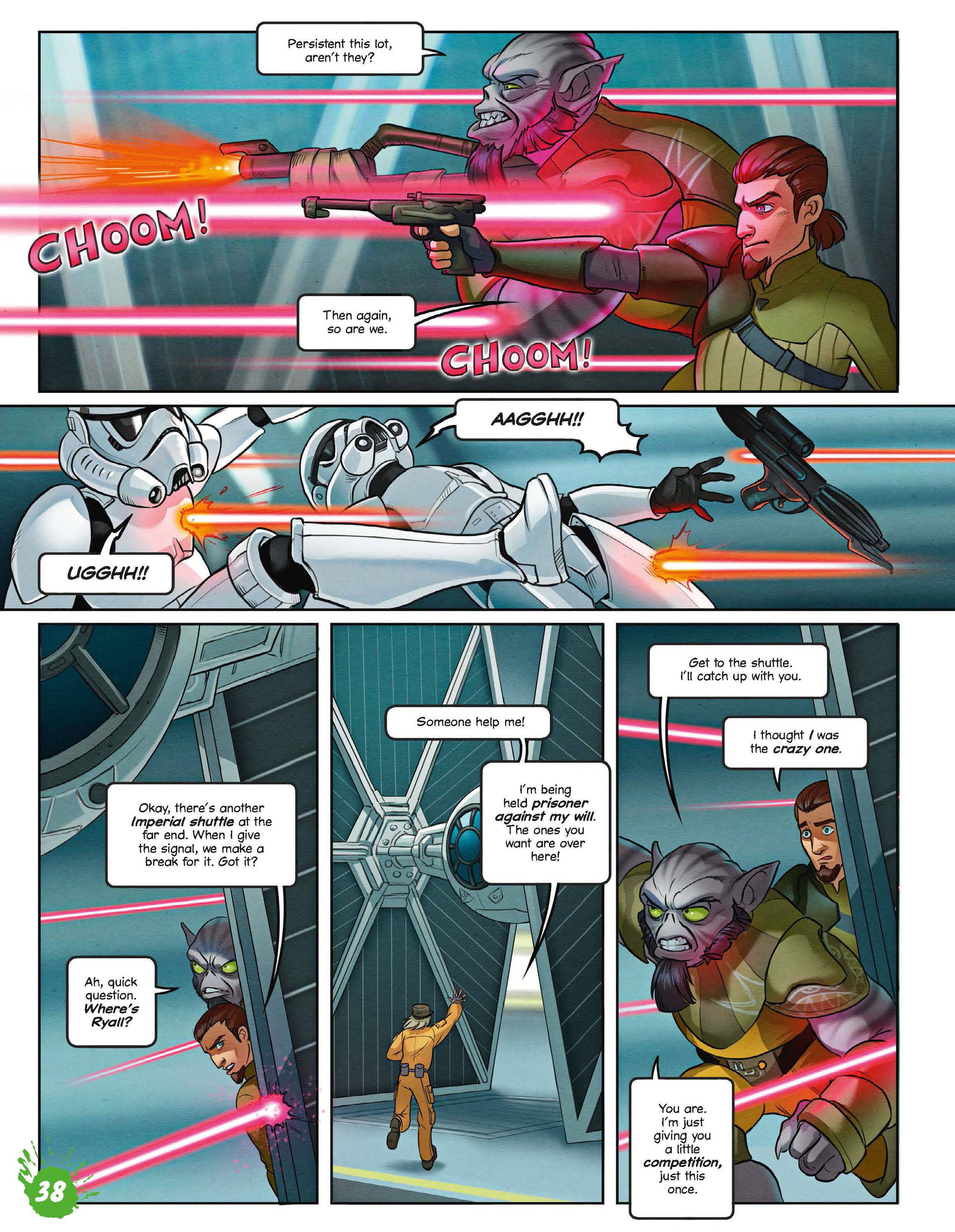 Read online Star Wars Rebels Magazine comic -  Issue #7 - 38