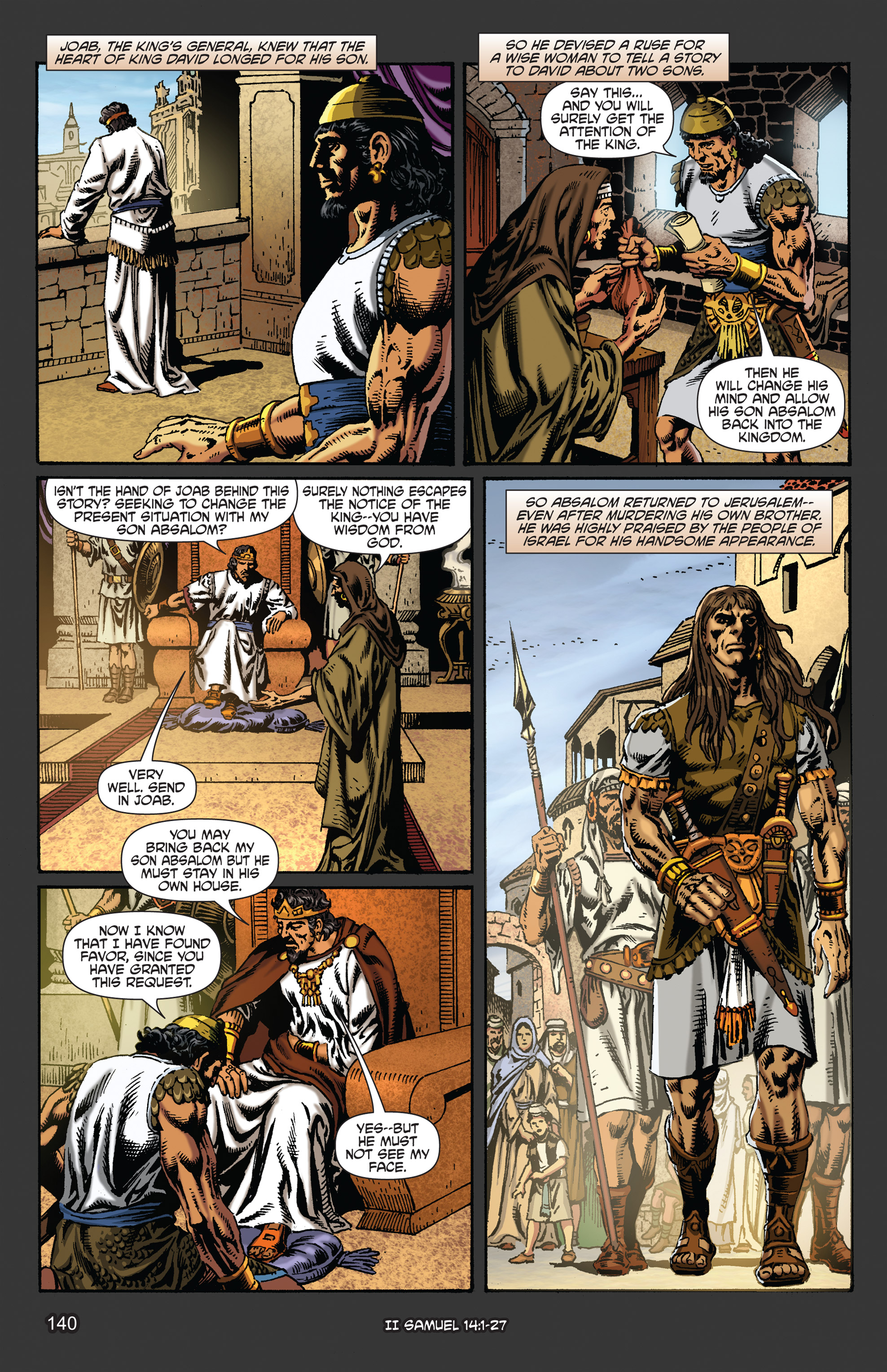 Read online The Kingstone Bible comic -  Issue #5 - 144