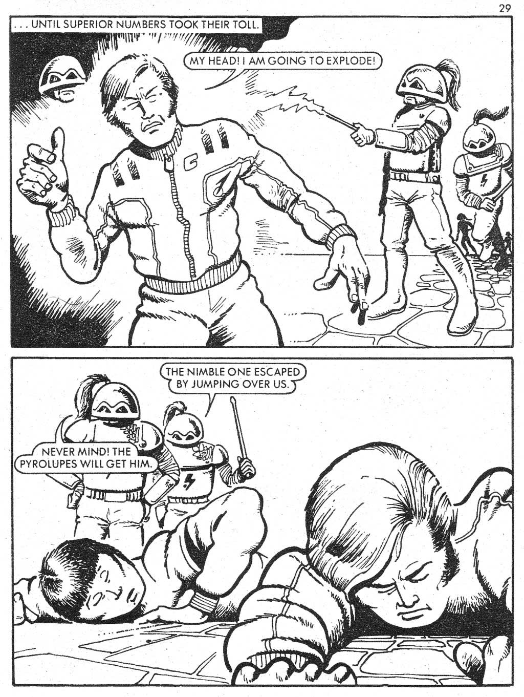 Read online Starblazer comic -  Issue #4 - 29
