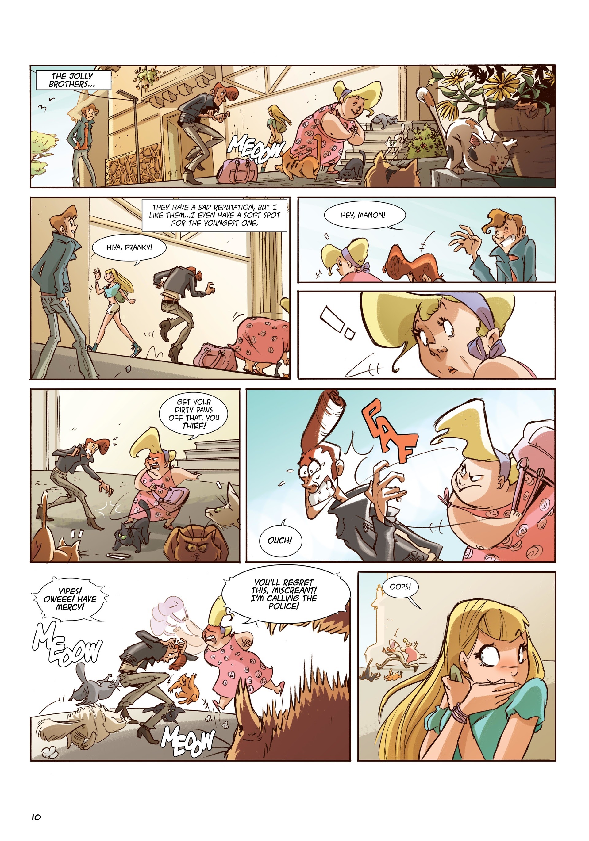 Read online Cats! Purrfect Strangers comic -  Issue # TPB (Part 1) - 11