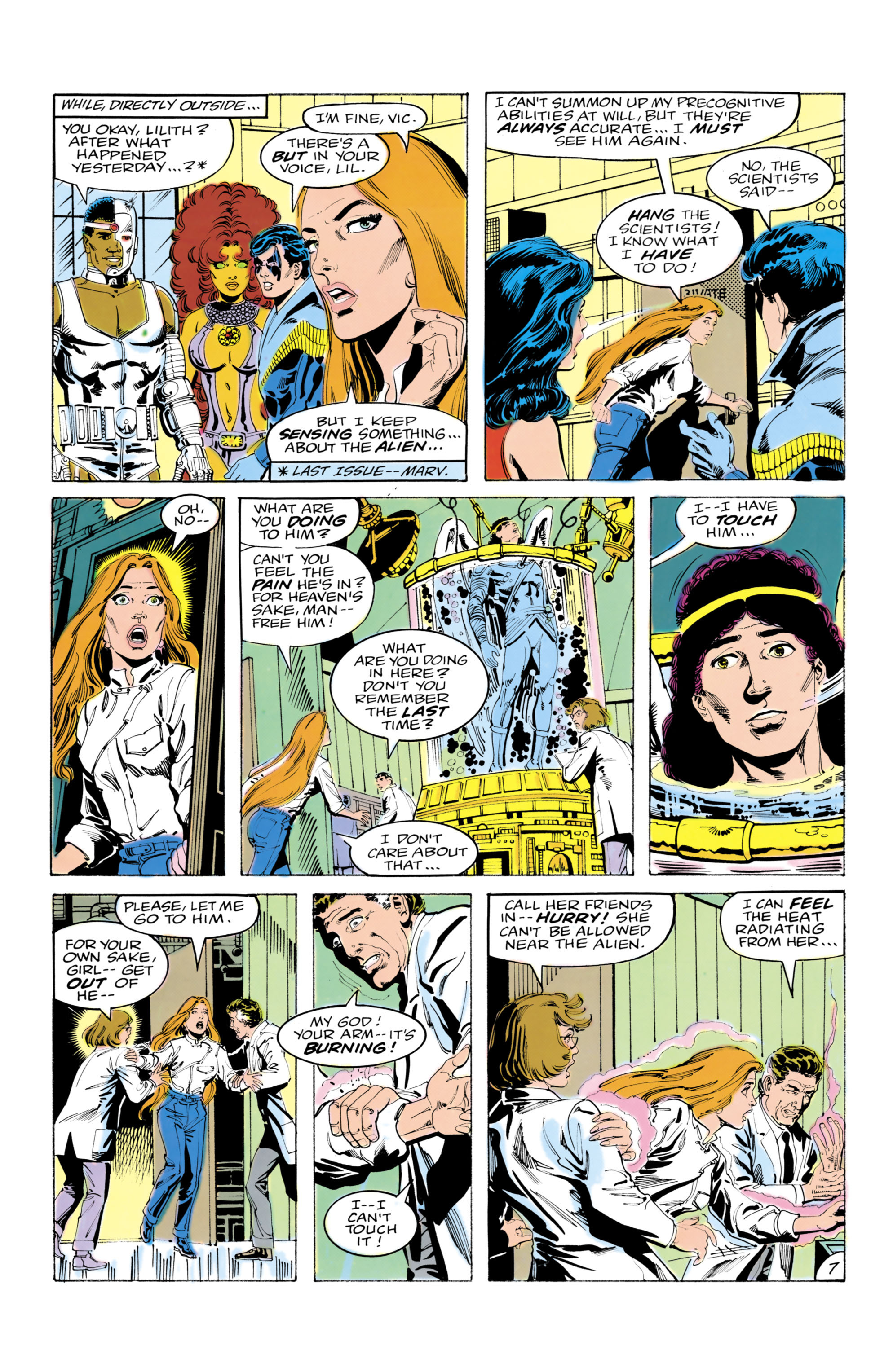 Read online Tales of the Teen Titans comic -  Issue #53 - 8